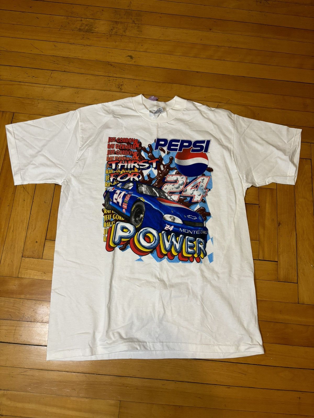 NASCAR × Vintage 90s Jeff Gordon chase Pepsi nascar shirt Size US XL / EU 56 / 4 - 1 Thumbnail