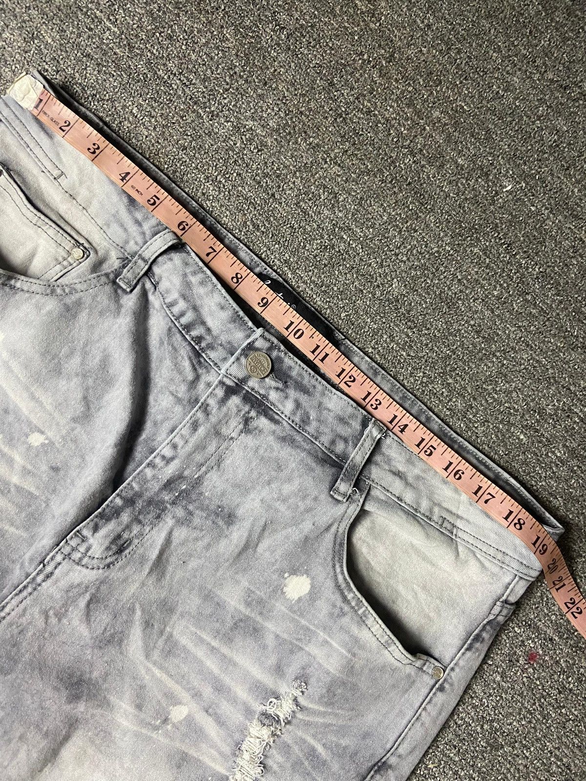 Japanese Brand Switch Remarkable Distressed Denim Jeans (145) Size US 39 - 8 Thumbnail