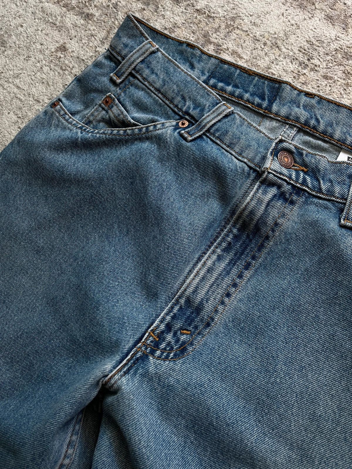 Levi's Levi’s 553 Sz W 34 L 34 Made in USA Rat Distressed Rare Size US 34 / EU 50 - 2 Thumbnail