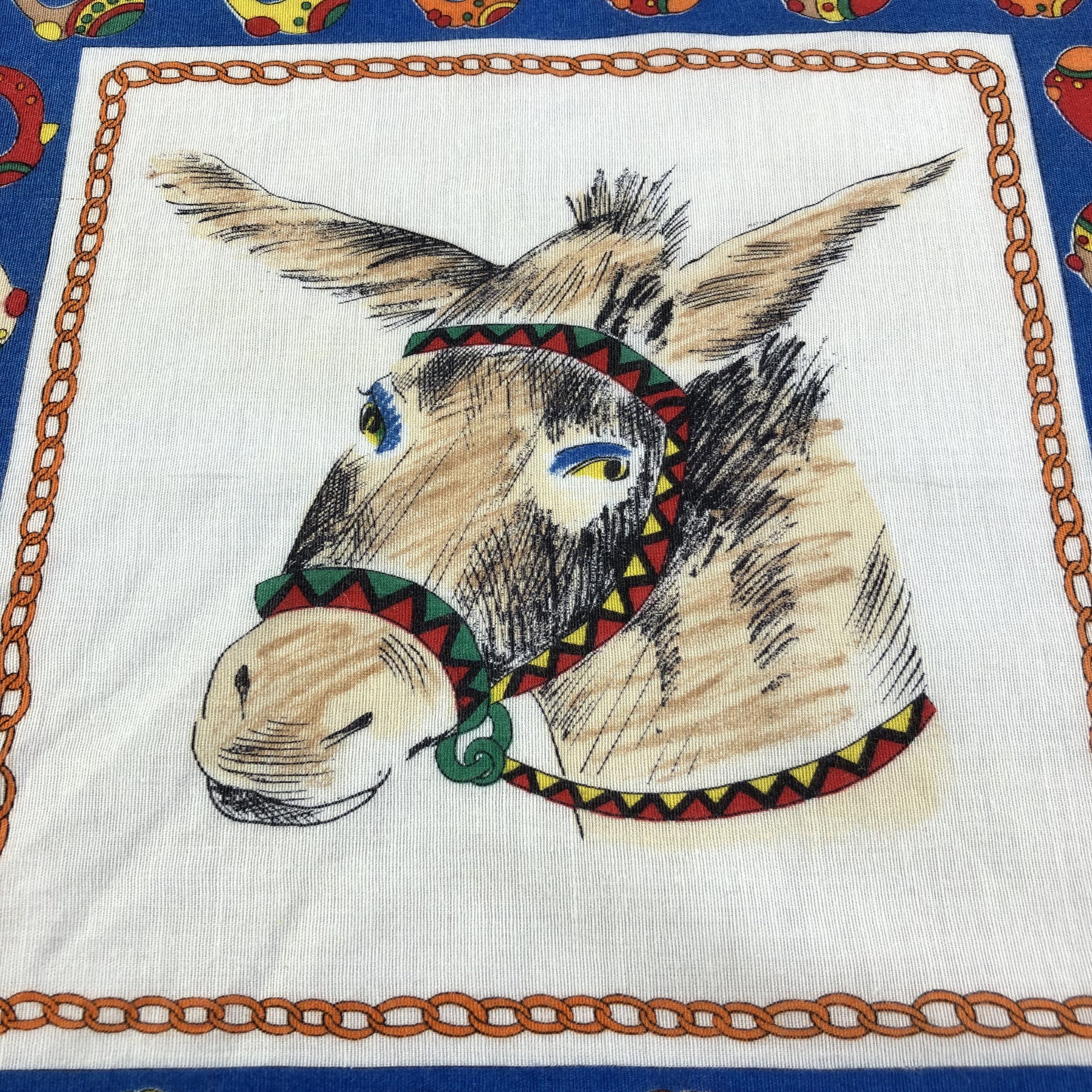 Michiko Koshino London Michiko Koshino Handkerchief Neckerchief Bandana H1662 Size ONE SIZE - 5 Thumbnail