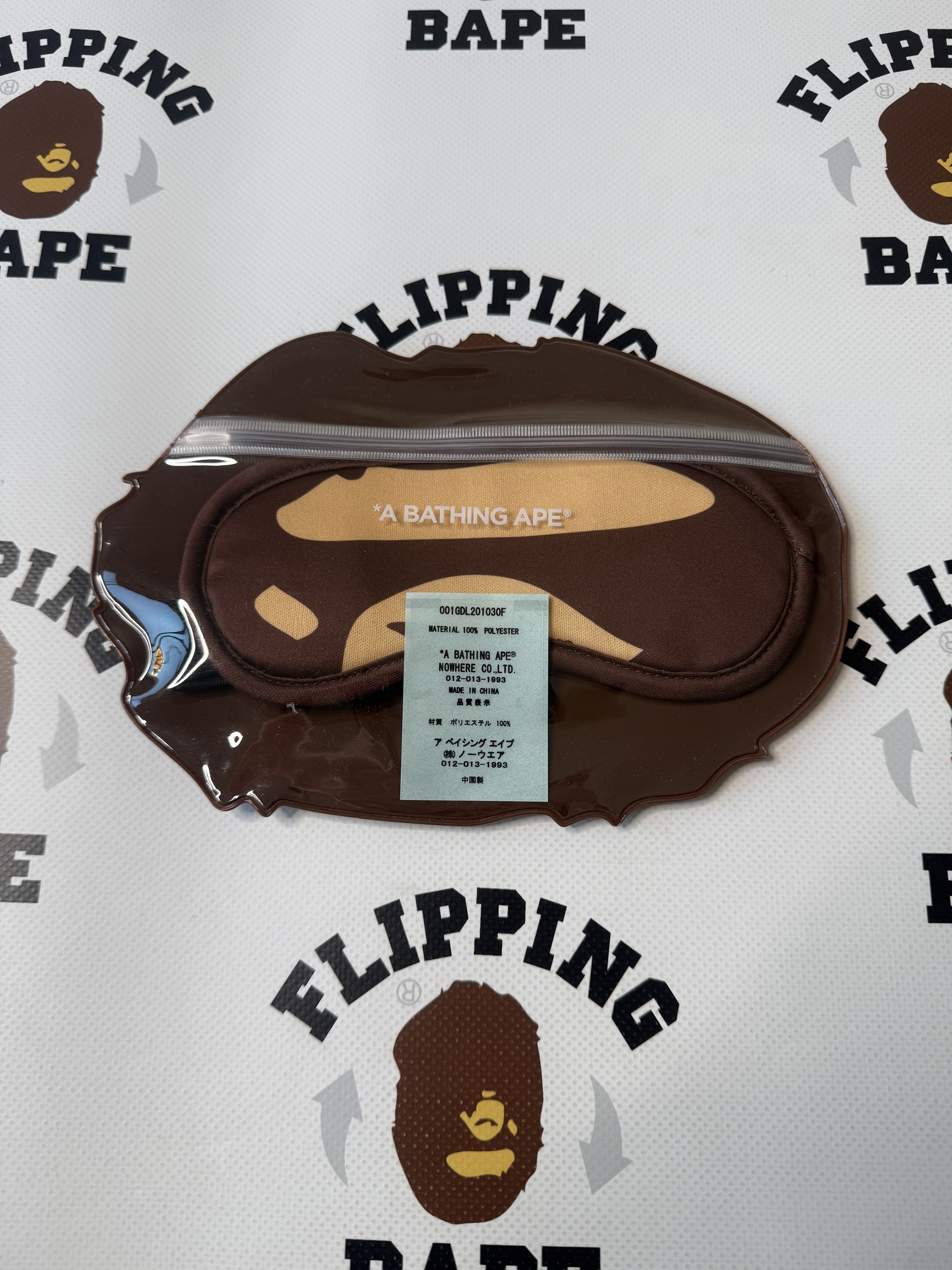 Bape BAPE HEAD EYE MASK TRAVEL Size ONE SIZE - 9 Thumbnail