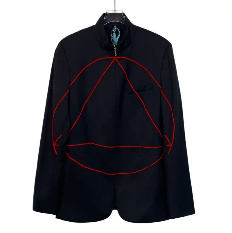 Dior Dior Black Wool Men's Outerwear 0089 Size US L / EU 52-54 / 3 - 1 Thumbnail