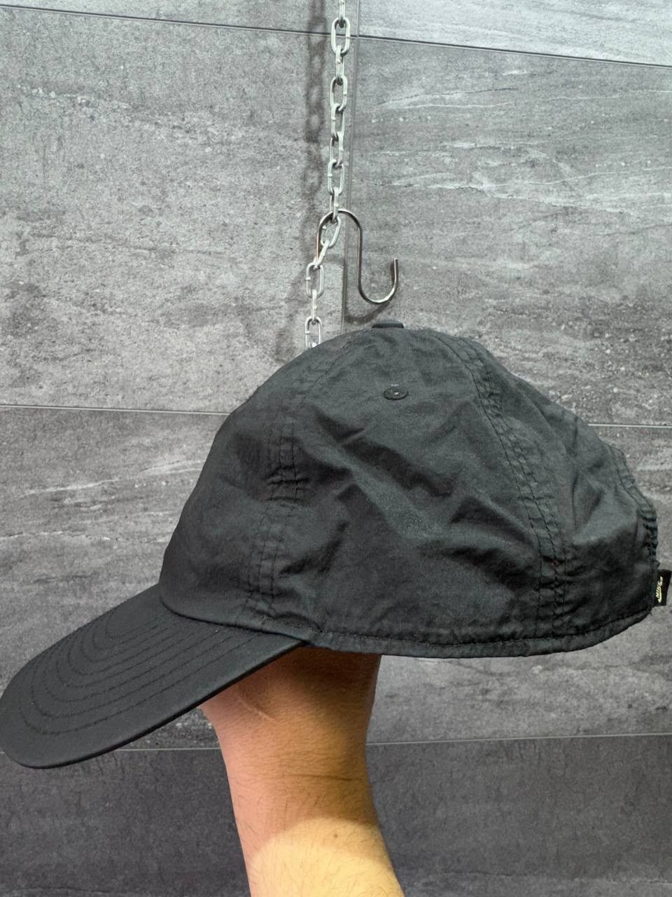 Vintage Nike SB Flatbill Cone Hat Black Nylon Unisex Adjustable Size ONE SIZE - 3 Thumbnail