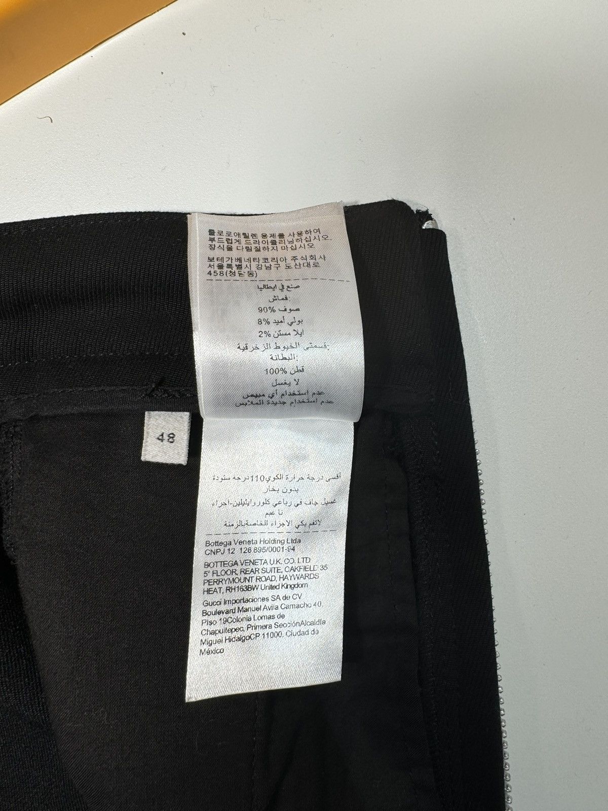 Bottega Veneta Bottega Veneta Double Zip Cavalry Trousers Size 48 Size US 34 / EU 50 - 13 Thumbnail