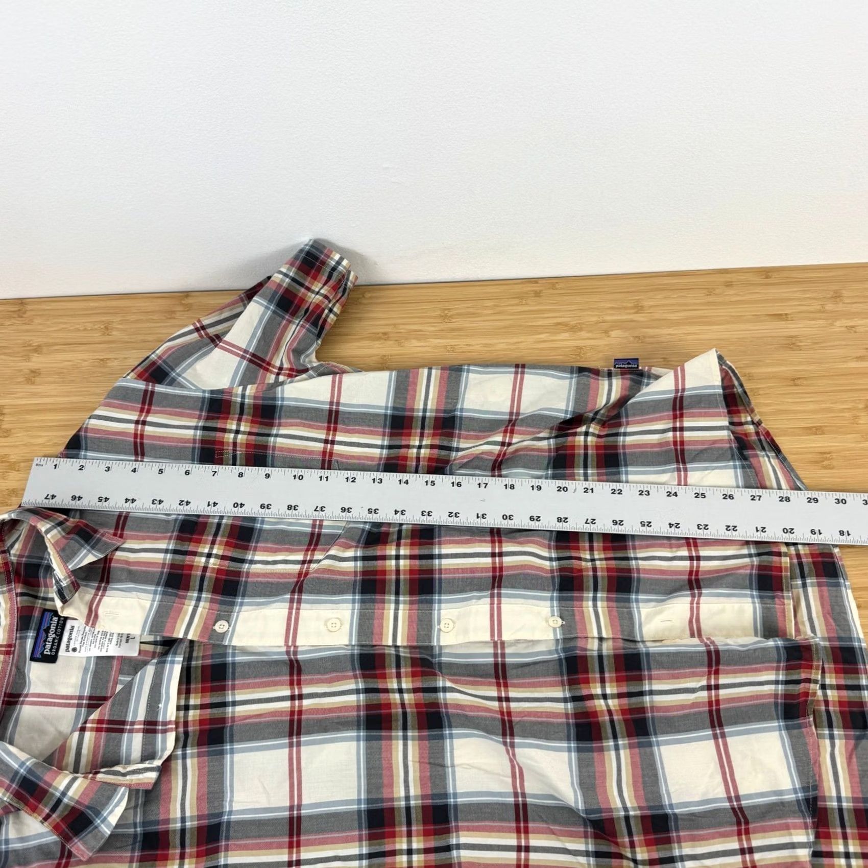 Patagonia Patagonia Shirt Men's L Organic Cotton Plaid Button Up Casual Outdoor Size US L / EU 52-54 / 3 - 4 Thumbnail
