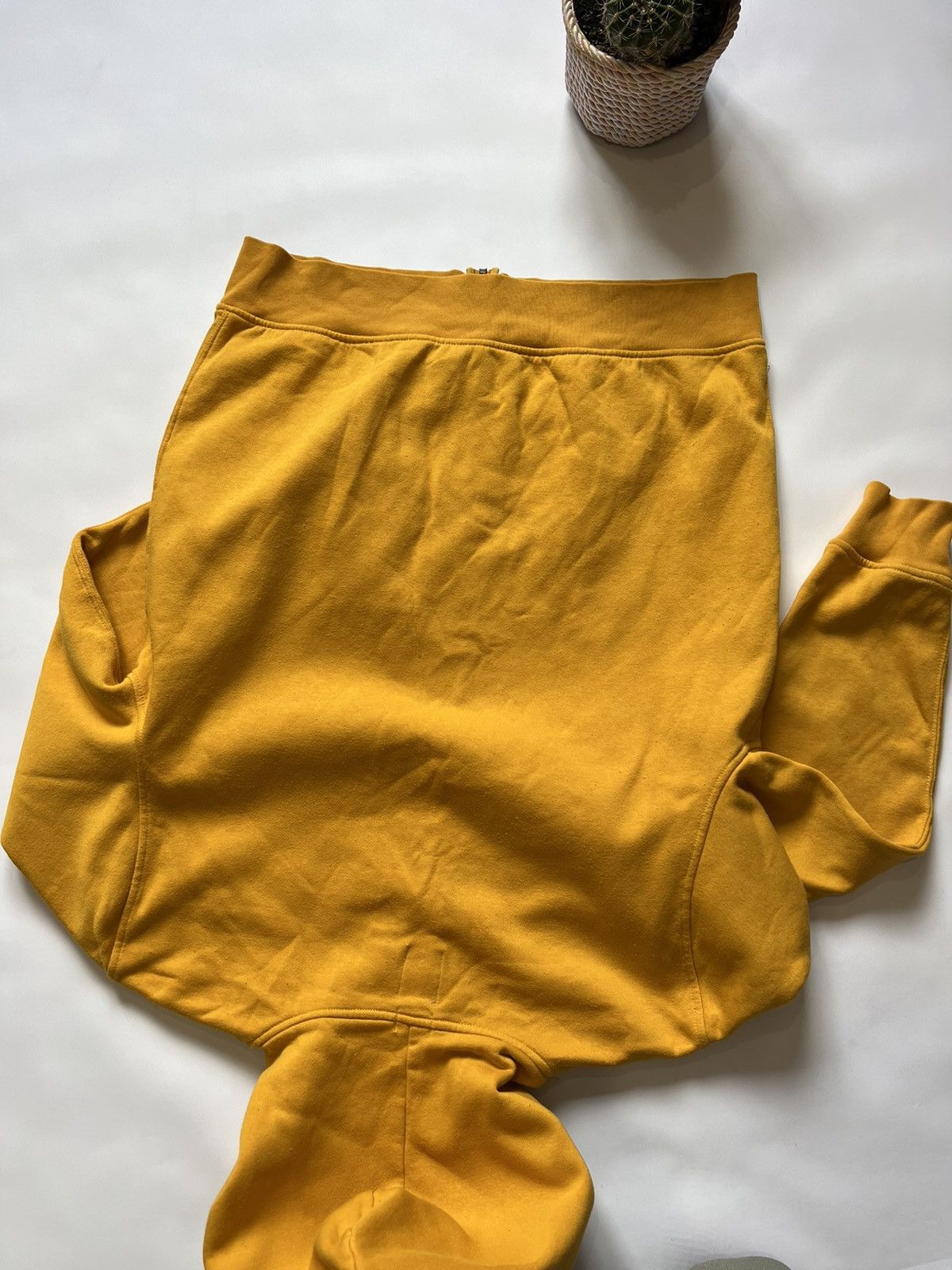 Gap Vintage GAP Zip Hoodie Yellow Mens Size US M / EU 48-50 / 2 - 8 Thumbnail