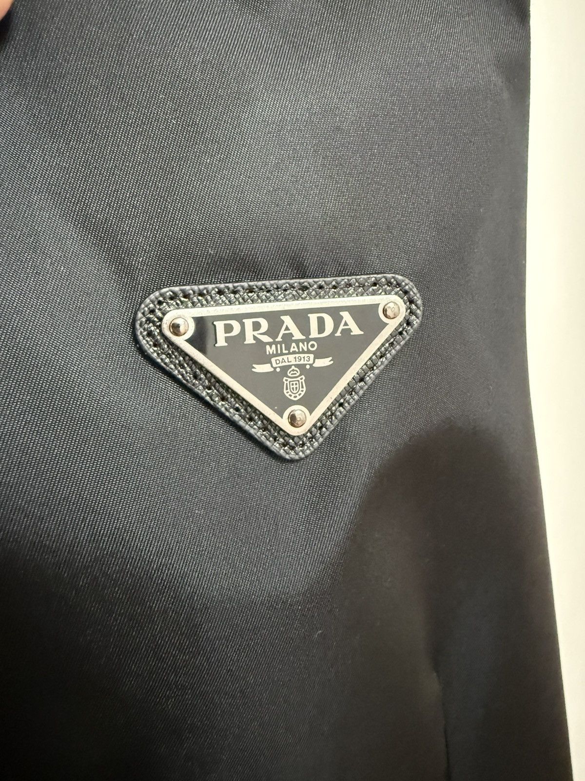 Prada Prada black re-nylon logo vest 48 Size US M / EU 48-50 / 2 - 4 Thumbnail