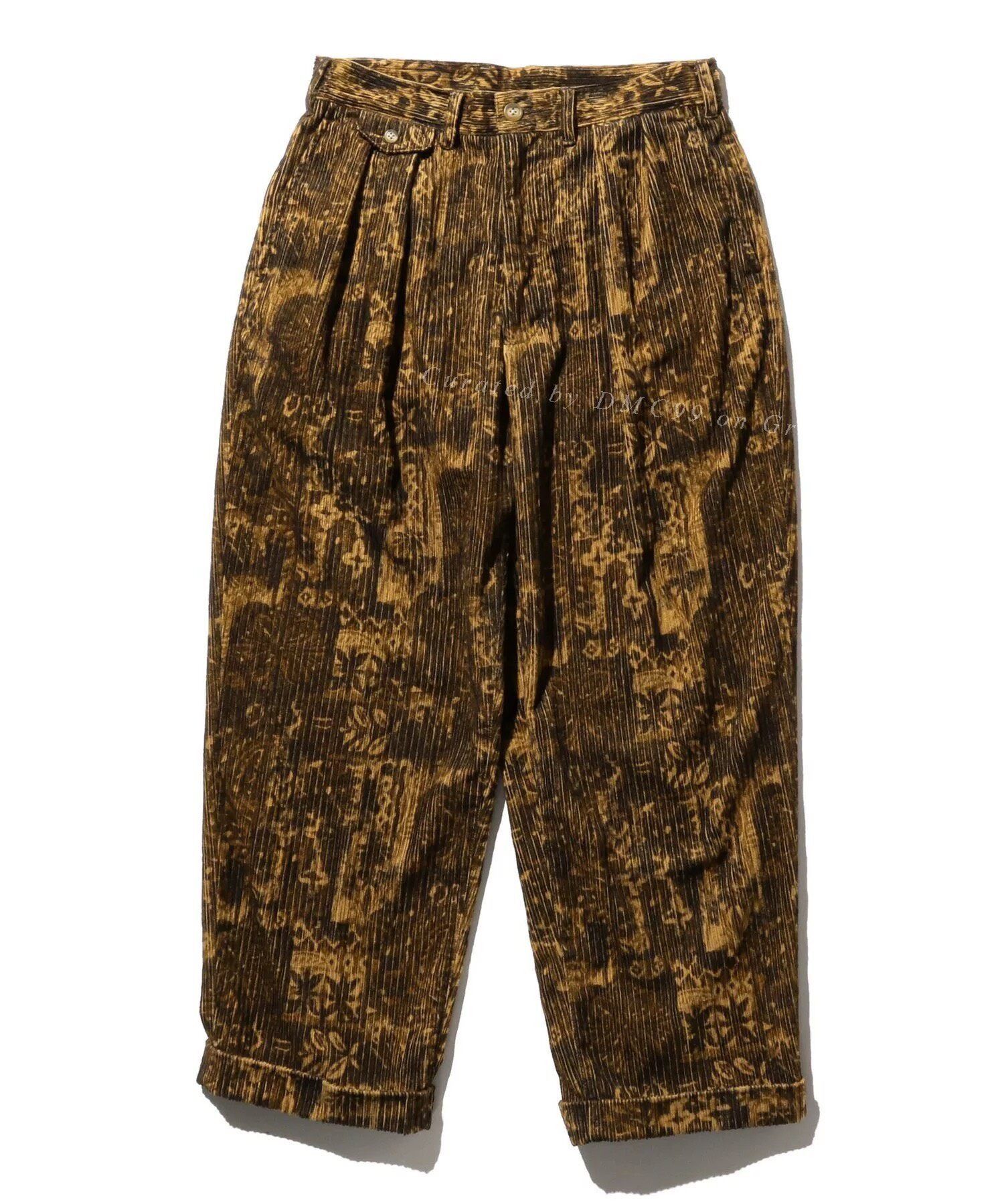 Beams Japan BEAMS PLUS Corduroy Retro Pattern Pants Size US 40 / EU 56 - 1 Thumbnail