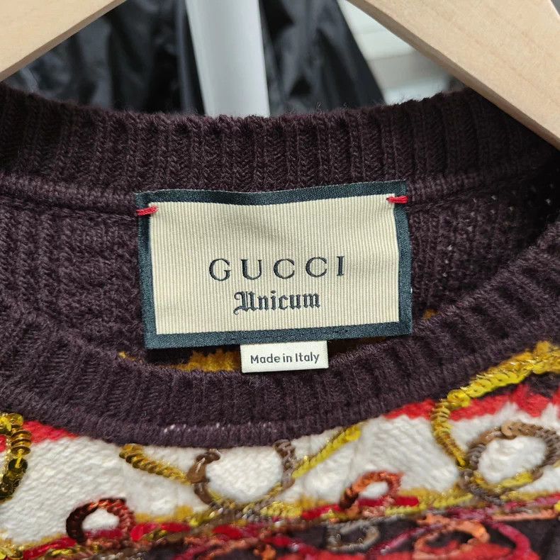 Gucci Gucci Tiger Head Knit Vest Size S / US 4 / IT 40 - 4 Thumbnail