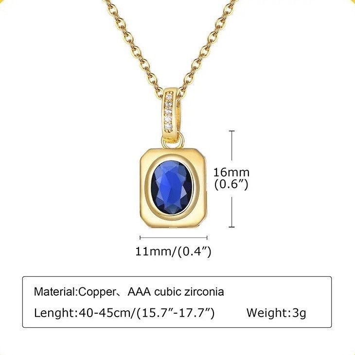 Other Dainty Square Necklace Size ONE SIZE - 2 Thumbnail