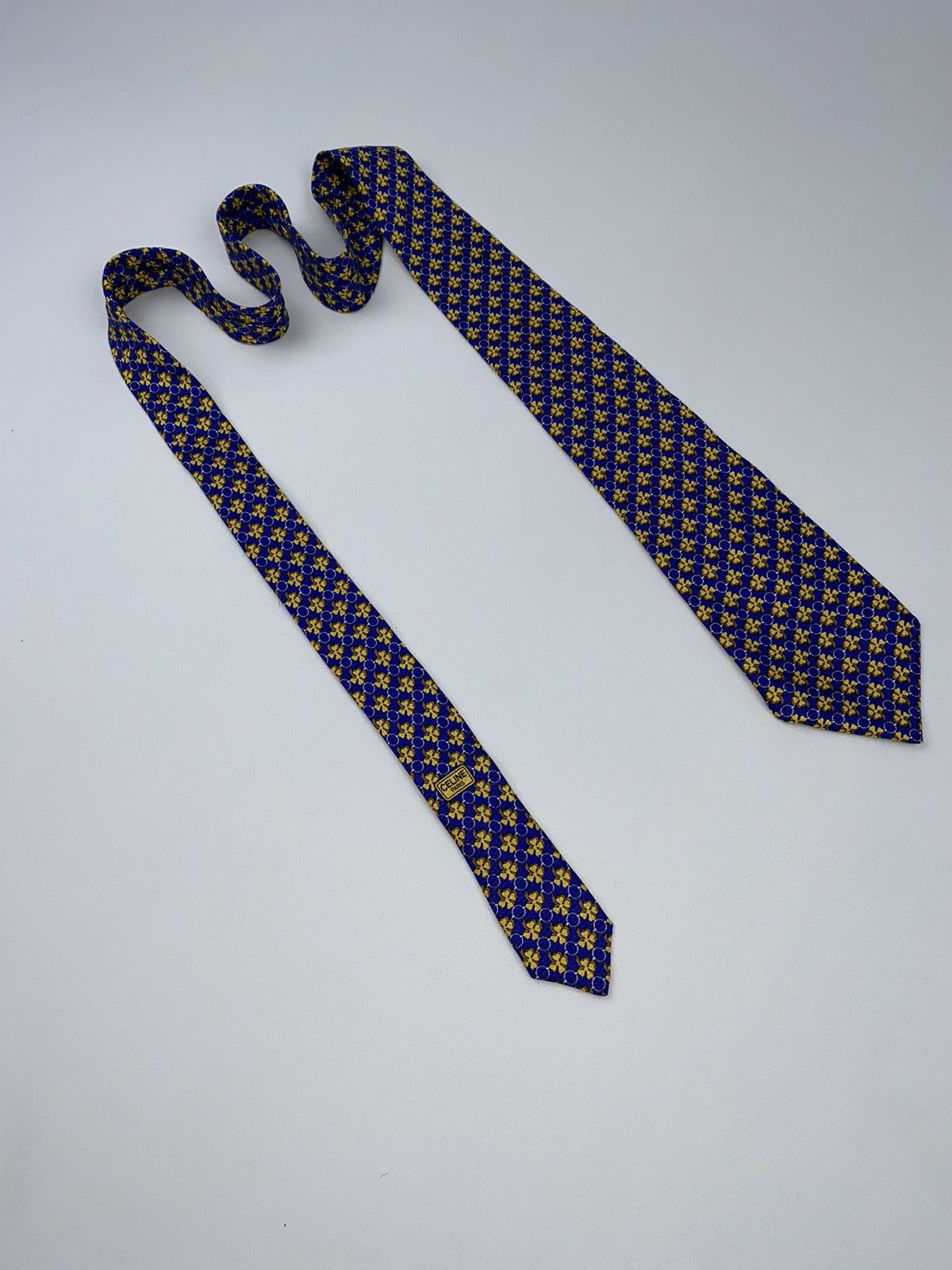 Celine 🚨 Celine Paris vintage tie 100% silk made in Spain Size ONE SIZE - 6 Thumbnail