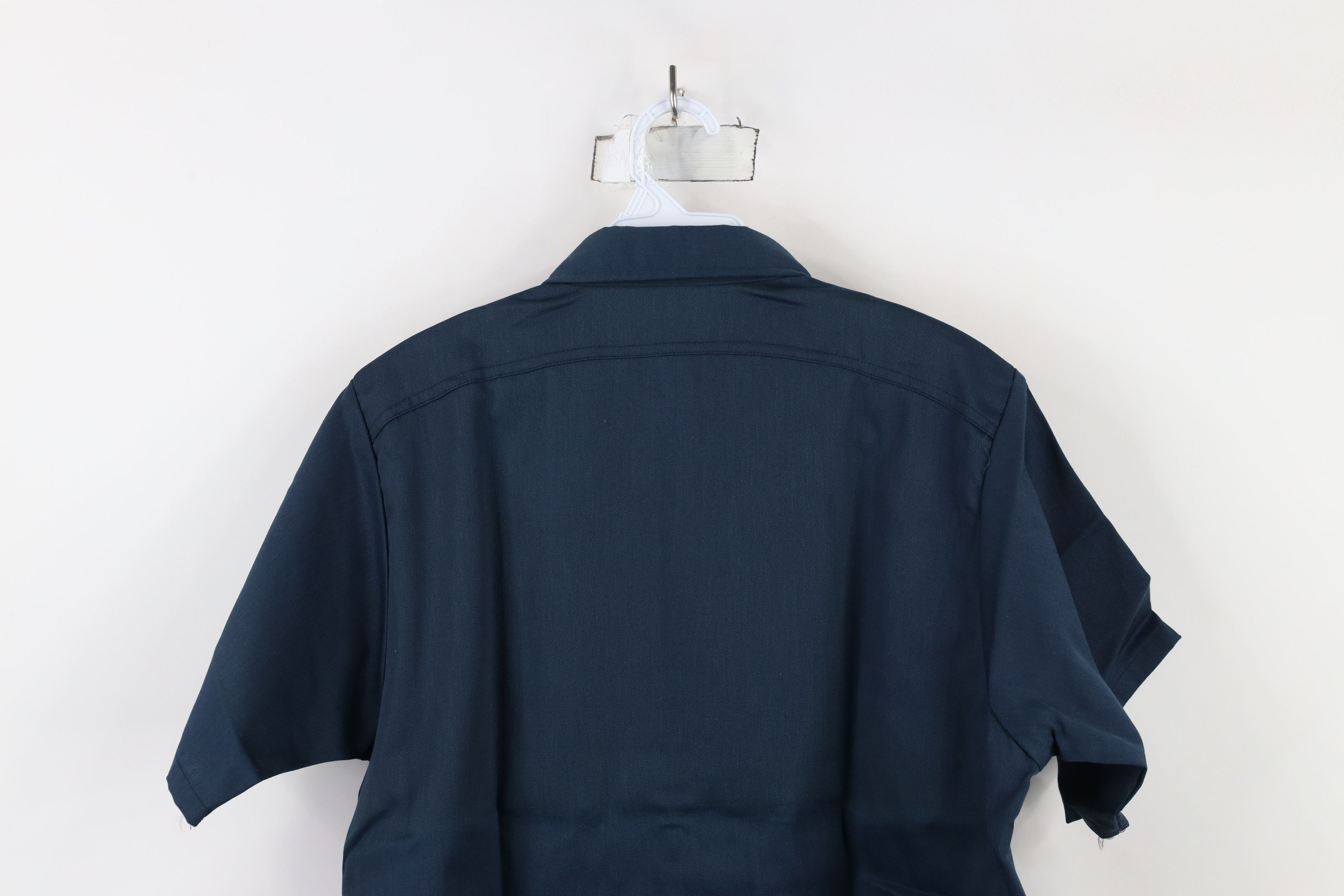 Vintage Deadstock Vintage 60s Made Workwear Mechanic Shirt Blue USA Size US M / EU 48-50 / 2 - 12 Thumbnail