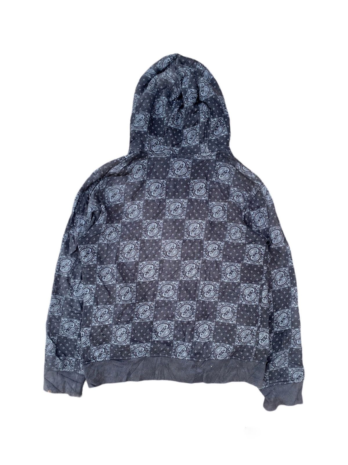 If Six Was Nine × Le Grande Bleu (L.G.B.) × Yasuyuki Ishii Japanese Tomtjunior Ocean Fur Hoodie Pasley ifsixasnine lgb Size US L / EU 52-54 / 3 - 2 Thumbnail