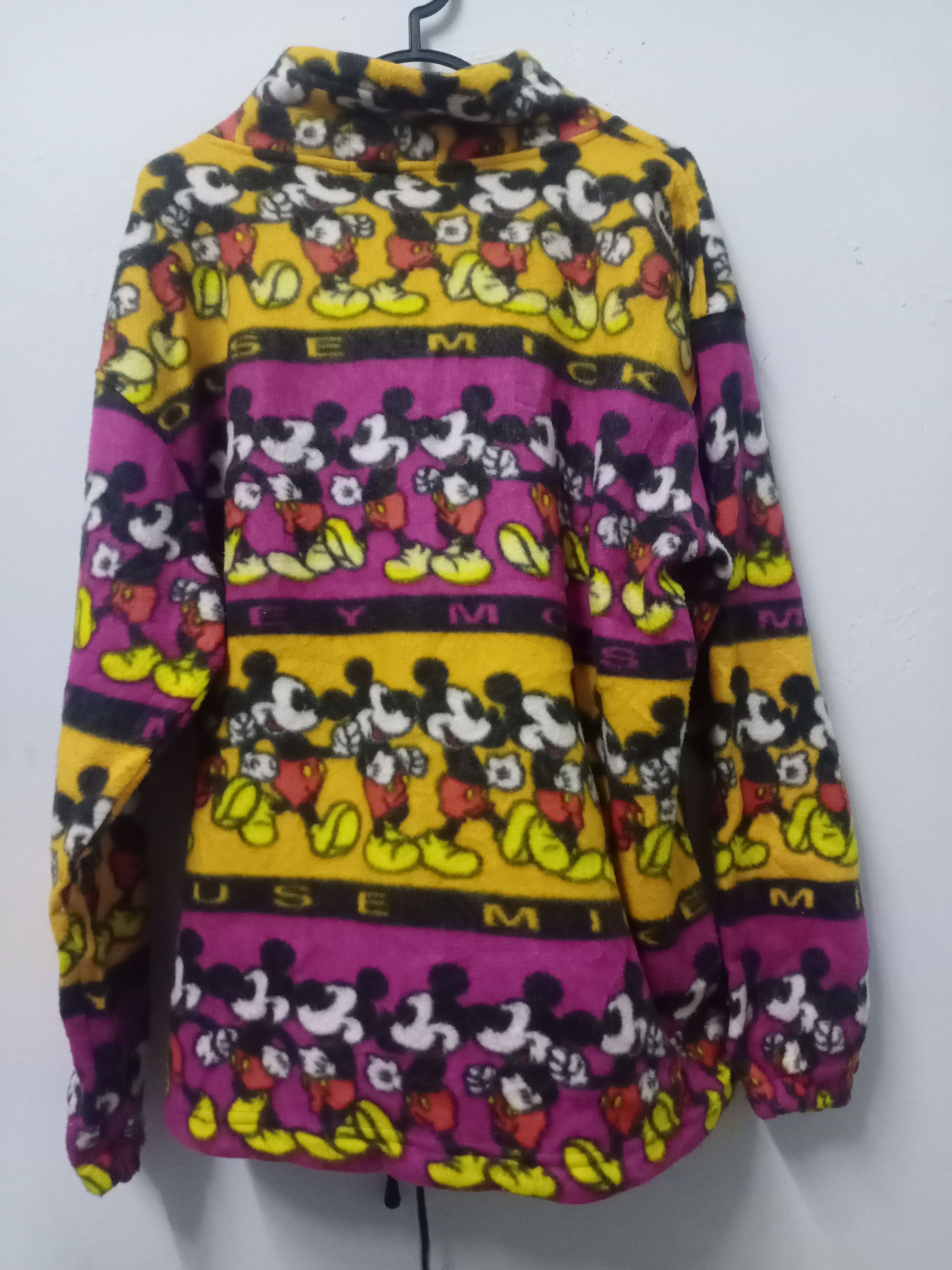 Disney × Mickey Mouse × Vintage vintage mickey mouse fleece over print 65% / 35% Size US S / EU 44-46 / 1 - 2 Thumbnail