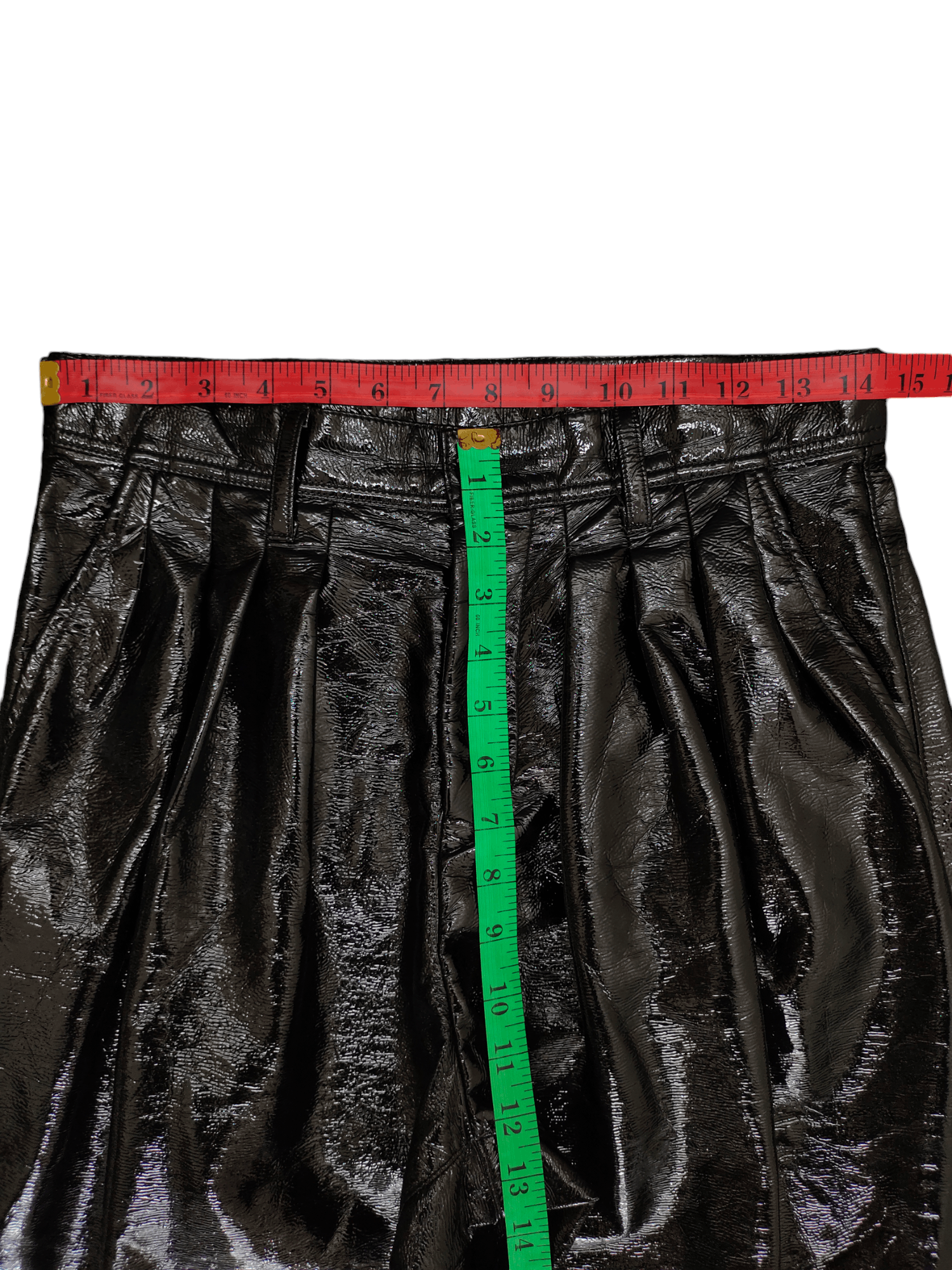 SHAREEF Shareef Japan Glossy Zipper Ankle Balloon Pants Size US 29 - 8 Thumbnail