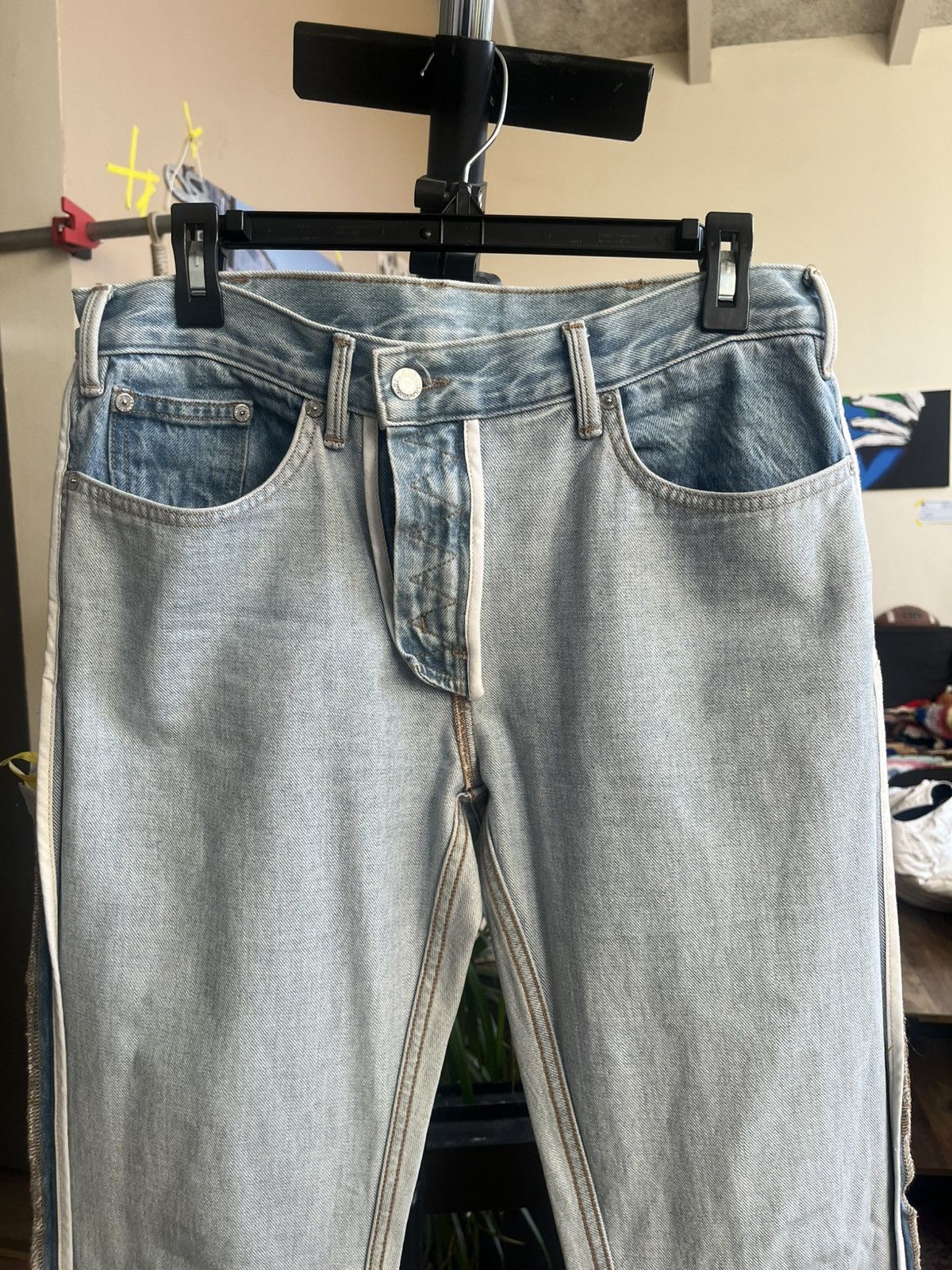 Helmut Lang Helmut Lang inside out denim Size US 30 / EU 46 - 2 Thumbnail