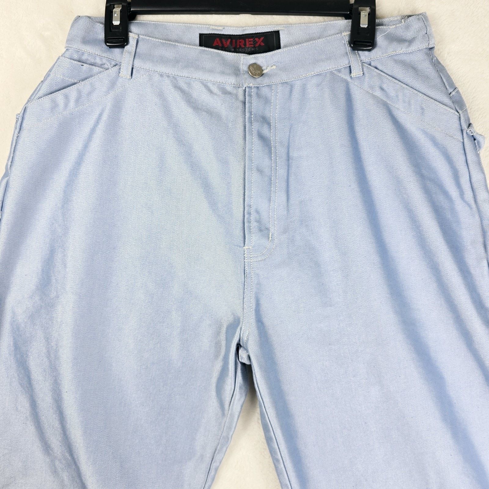 Avirex Vintage Avirex Jeans 31x32 Y2K Baggy Skater Hip Hop Grunge Size US 31 - 4 Thumbnail