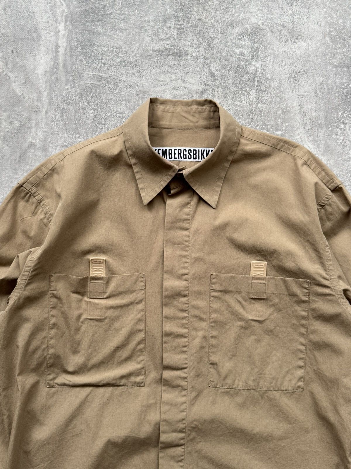 Dirk Bikkembergs Dirk Bikkembergs Tech Shirt Button Up Long Sleeve Size US XL / EU 56 / 4 - 3 Thumbnail