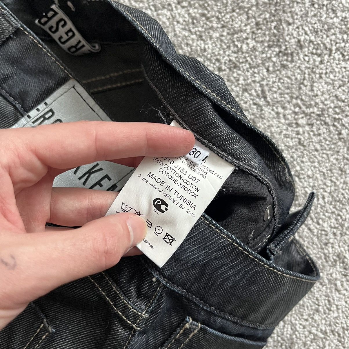 Dirk Bikkembergs Vintage Bikkembergs Denim Jeans 30 Size US 30 / EU 46 - 7 Thumbnail