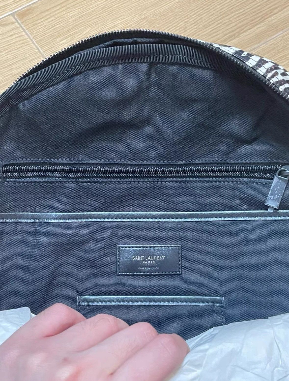 Saint Laurent Paris SLP Backpack Size ONE SIZE - 6 Thumbnail