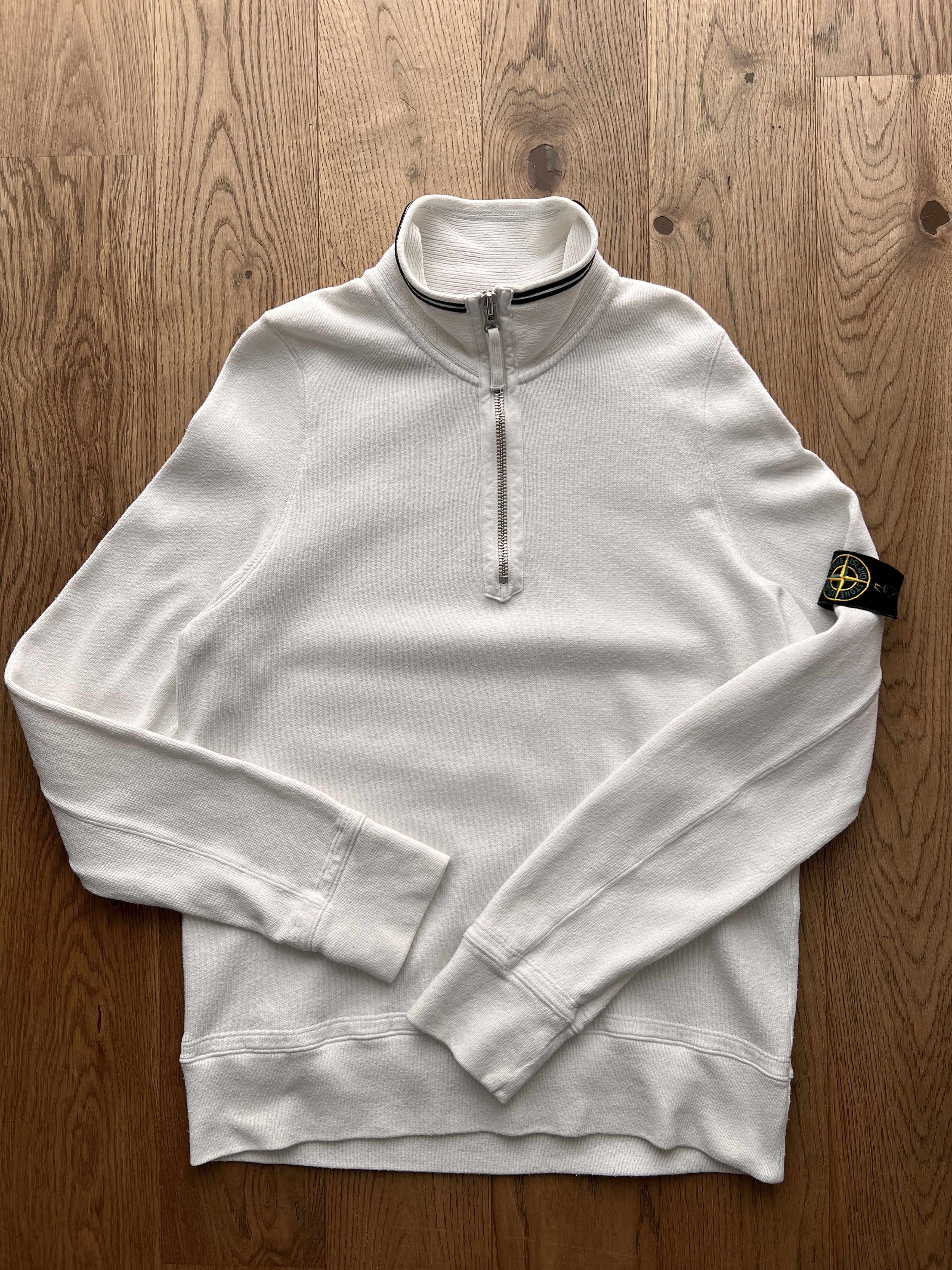 Stone Island STONE ISLAND VINTAGE 2000s ZIP SWEATER SWEATSHIRT SLIM FIT L Size US L / EU 52-54 / 3 - 5 Thumbnail