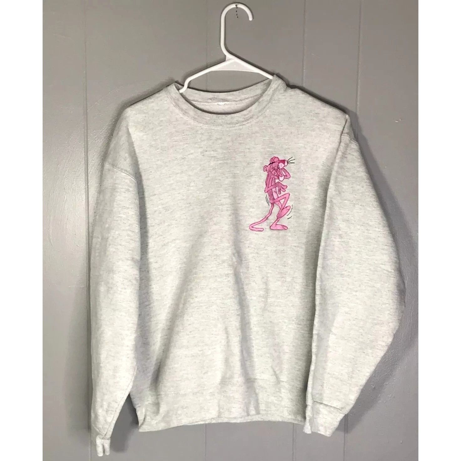 Vintage Vintage 1992 United Artist Pink Panther Crewneck Cartoon Gra Size US M / EU 48-50 / 2 - 1 Thumbnail