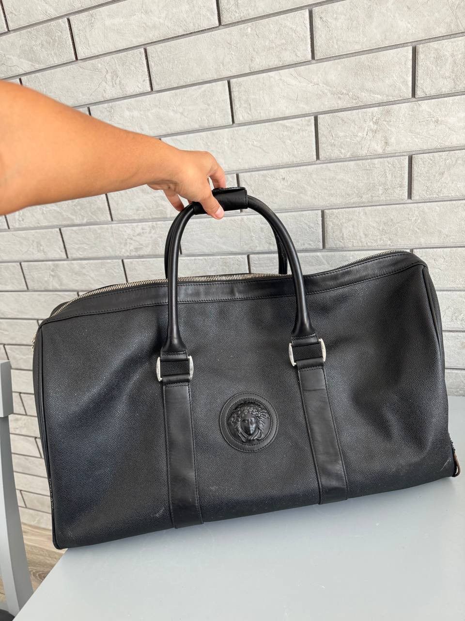 Versace Vintage Gianni Versace Medusa Head Duffle Bag Size ONE SIZE - 6 Thumbnail