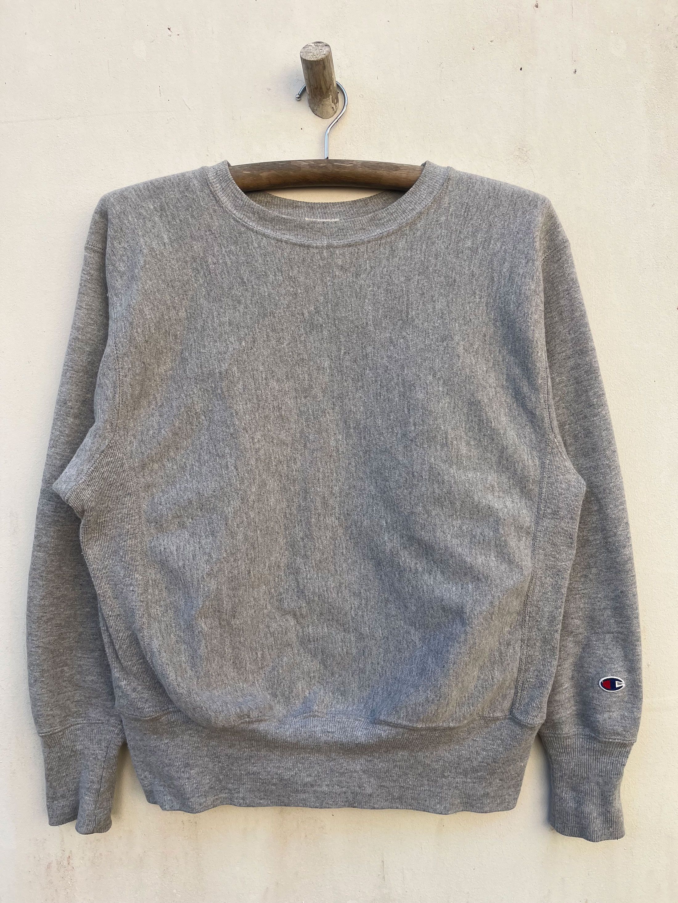 Champion Champion Reverse Weave Warmup Pull Over Sweater Sweatshirt Size US S / EU 44-46 / 1 - 1 Thumbnail