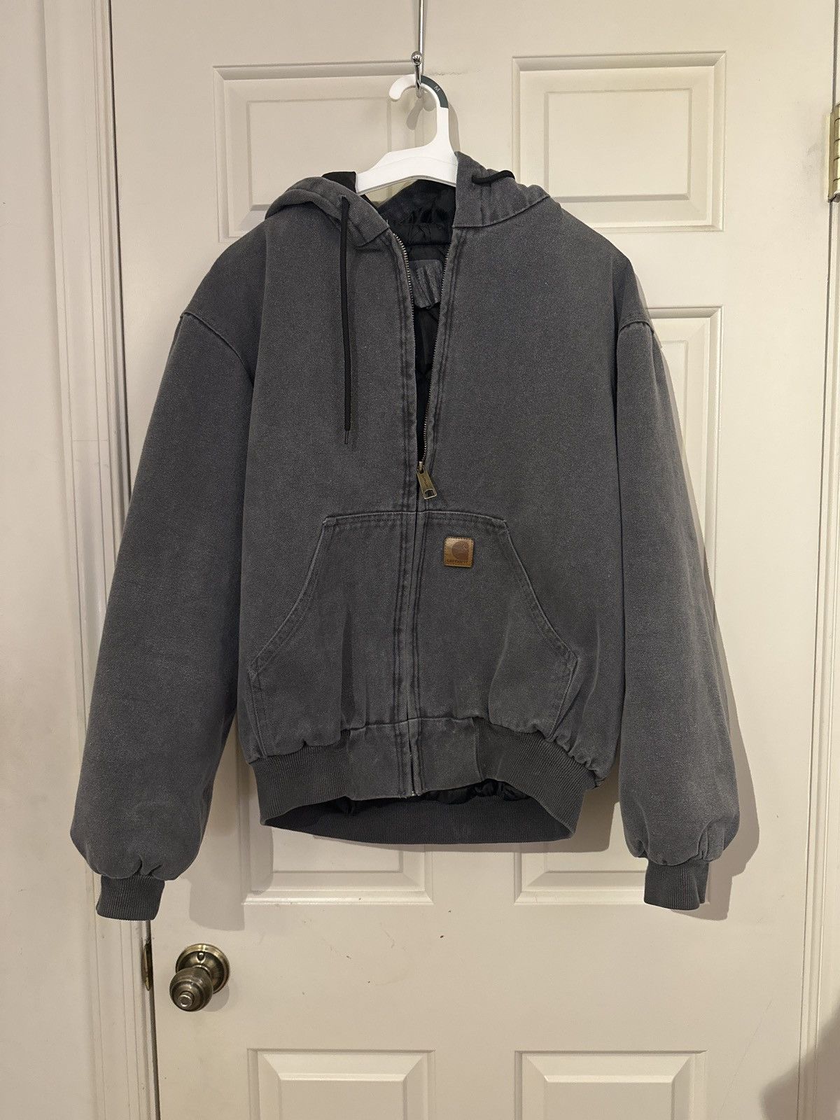 Carhartt Vintage Grey Carhartt Jacket Mens Size US S / EU 44-46 / 1 - 1 Thumbnail