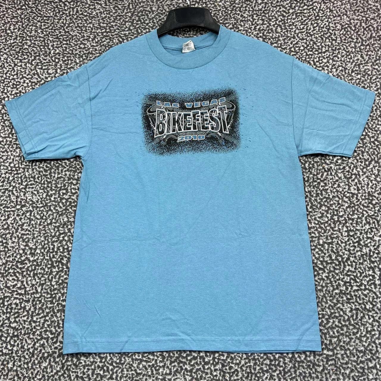 Alstyle Vintage Las Vegas Bike Fest Shirt Men M Short Sleeve New Size US M / EU 48-50 / 2 - 2 Thumbnail