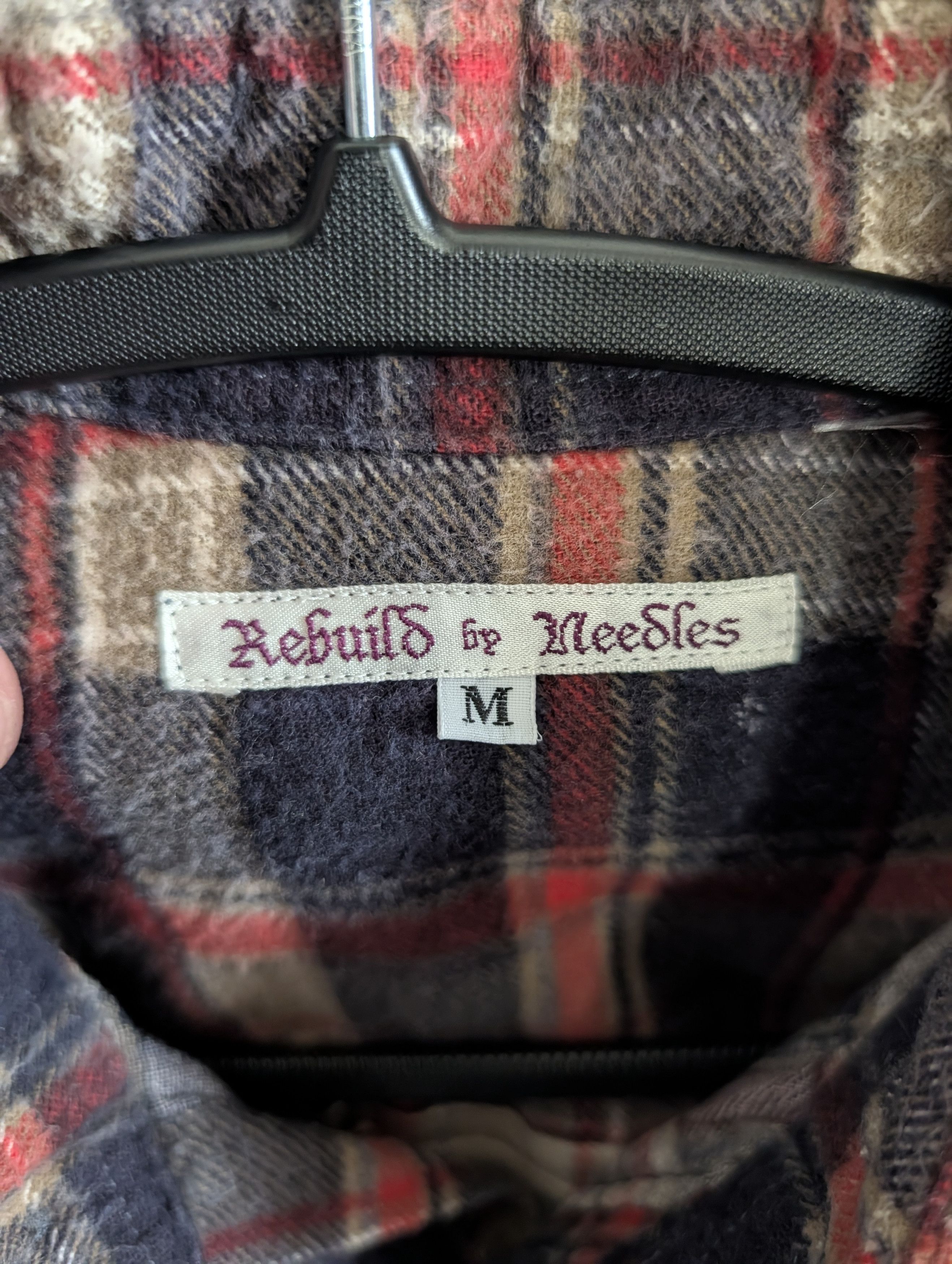 Needles REBUILD BY NEEDLES 1/1 Patchwork Flannel Shirt M Size US M / EU 48-50 / 2 - 12 Thumbnail