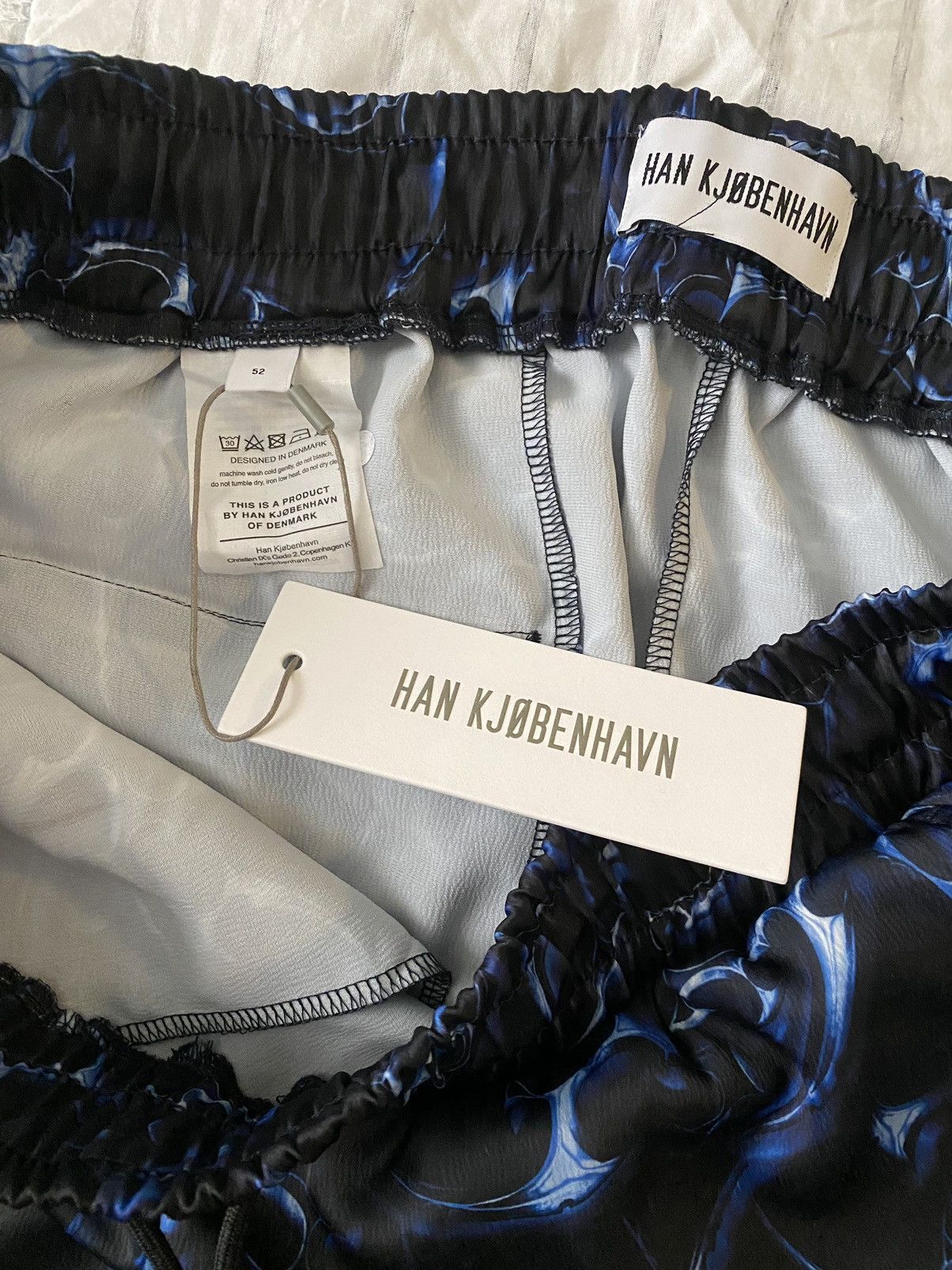 Han Kjobenhavn Han Kjobenhavn Blue Chrome Short Sz 52EU NWT Size US 36 / EU 52 - 8 Thumbnail