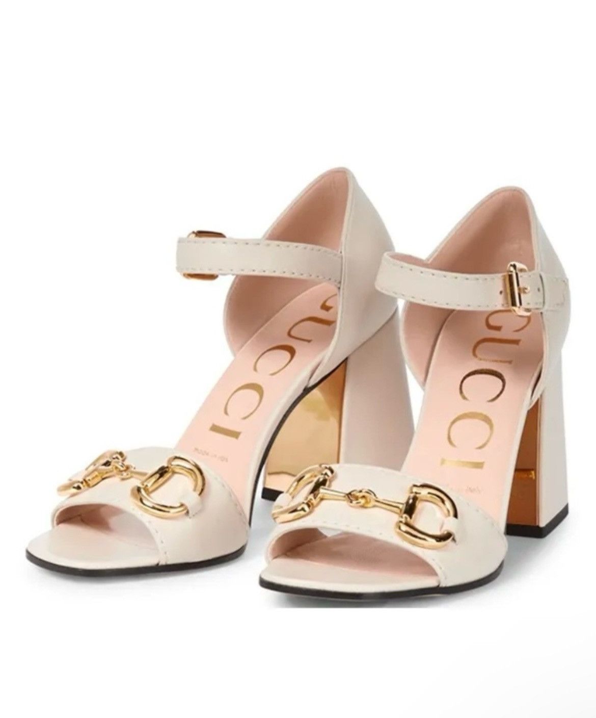 Gucci Gucci Horsebit Block Heel Sandals Size US 10.5 / IT 40.5 - 2 Thumbnail