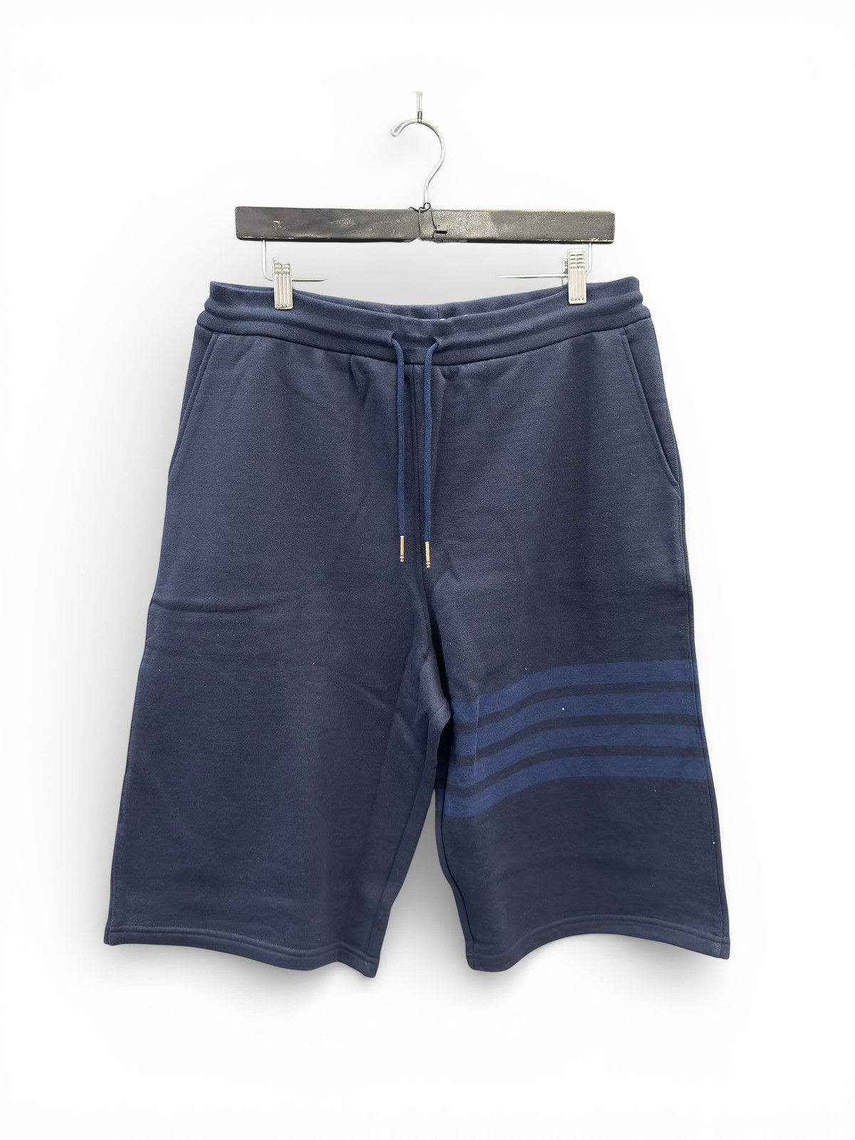 Thom Browne Thom Browne Navy Tonal Shorts Size US 36 / EU 52 - 1 Thumbnail