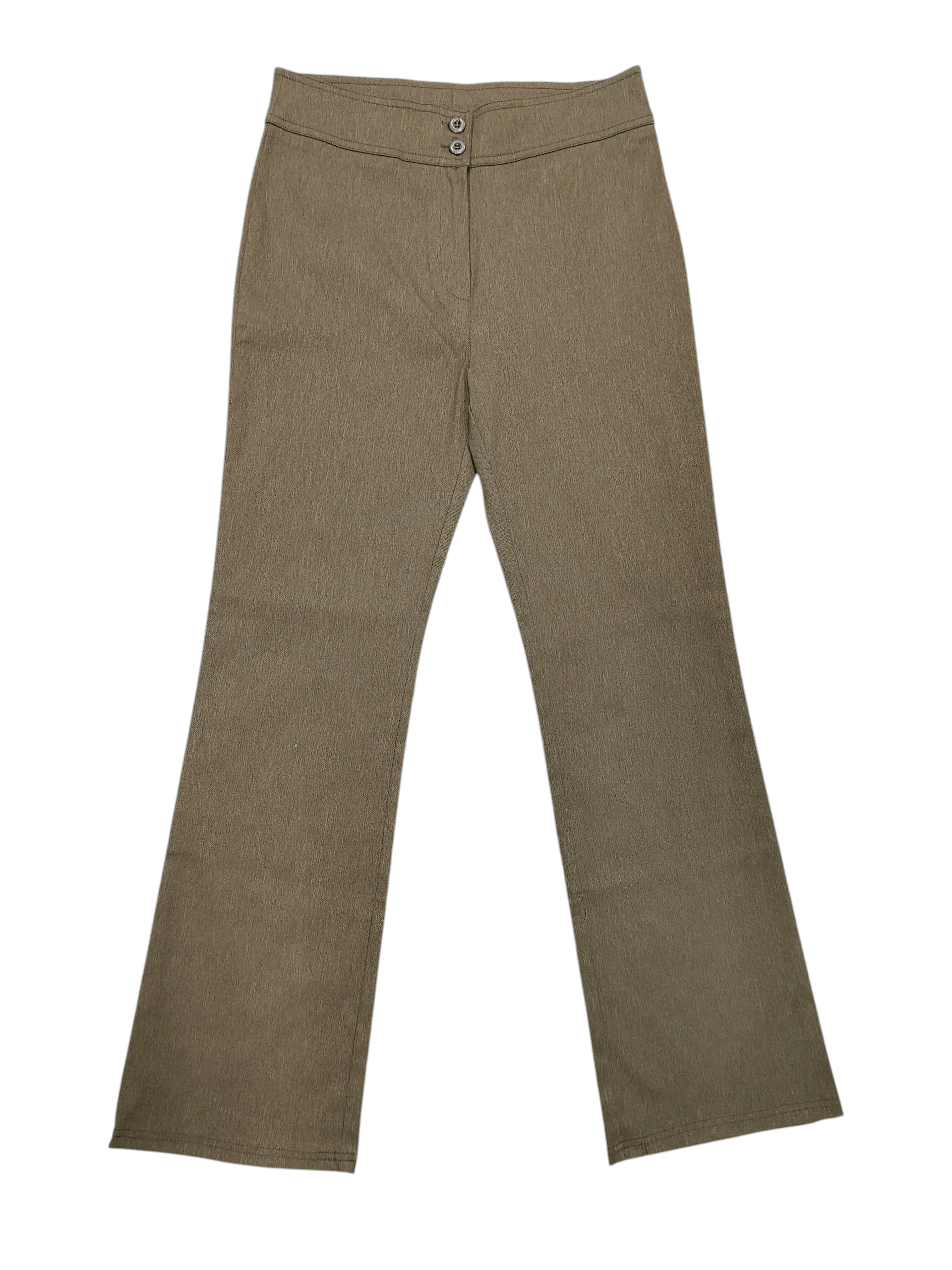 Vintage 90s Ghole- "Sylvia" Minimal French Design Straight Pants Size 28" / US 6 / IT 42 - 1 Thumbnail