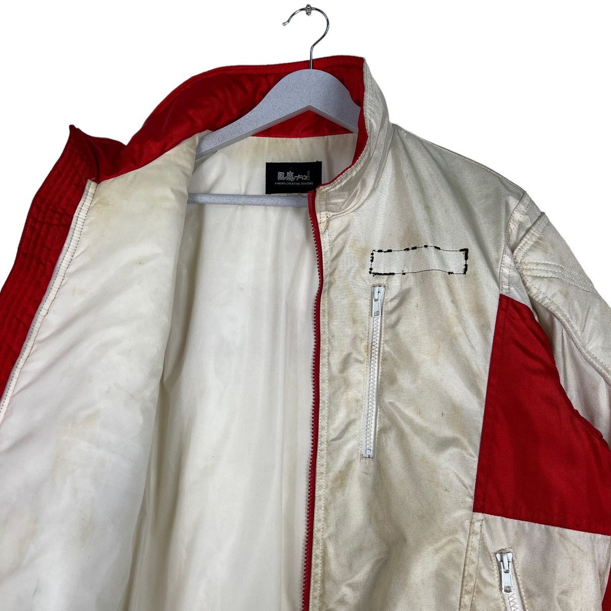 Japanese Brand 🔥 VINTAGE FUMA PLUS SPORTS RACING BOMBER JACKET Size US L / EU 52-54 / 3 - 10 Thumbnail