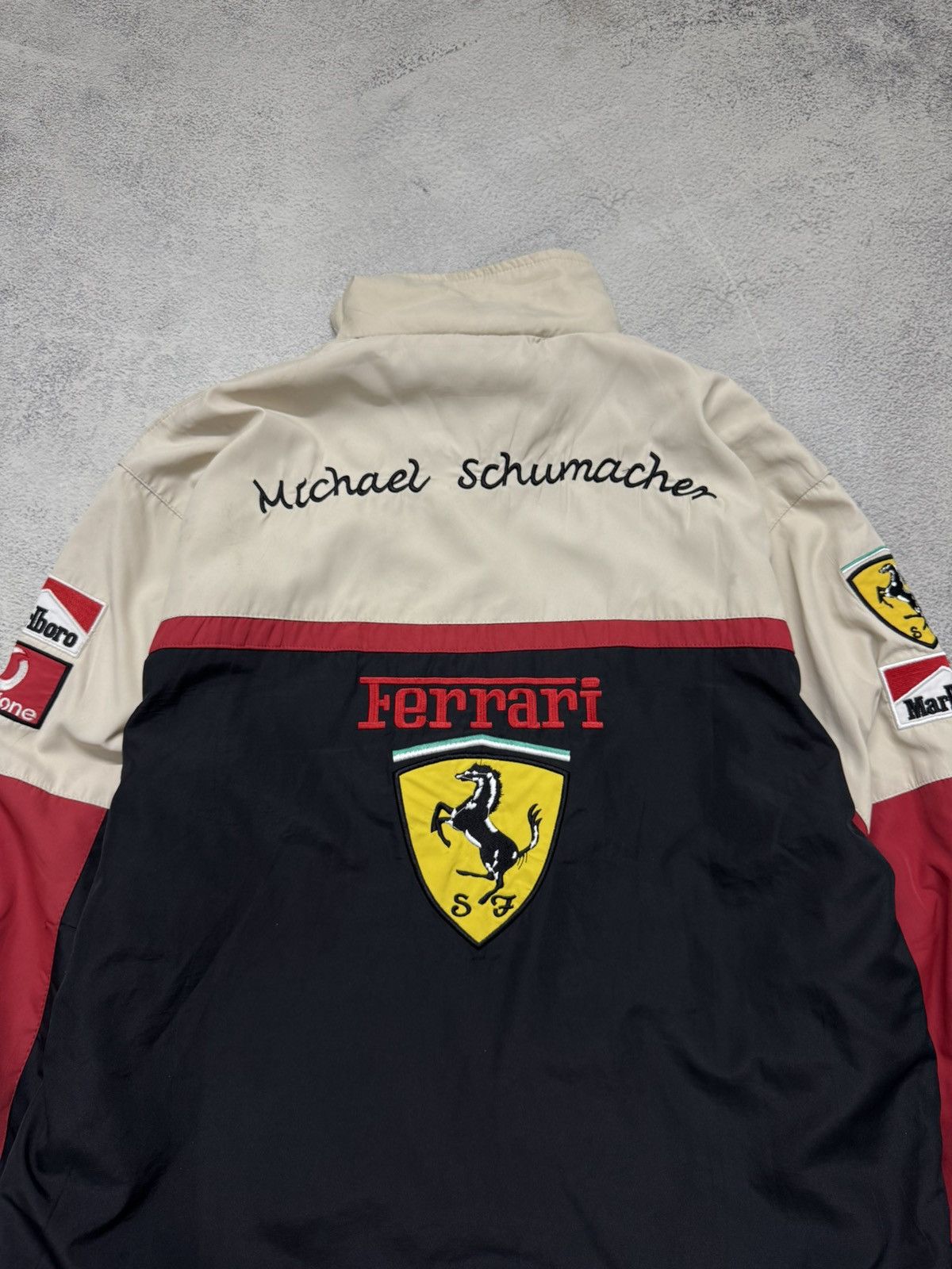 Ferrari Vintage Ferrari Marlboro Men Racing Jacket Schumacher 90’s Size US XL / EU 56 / 4 - 6 Thumbnail