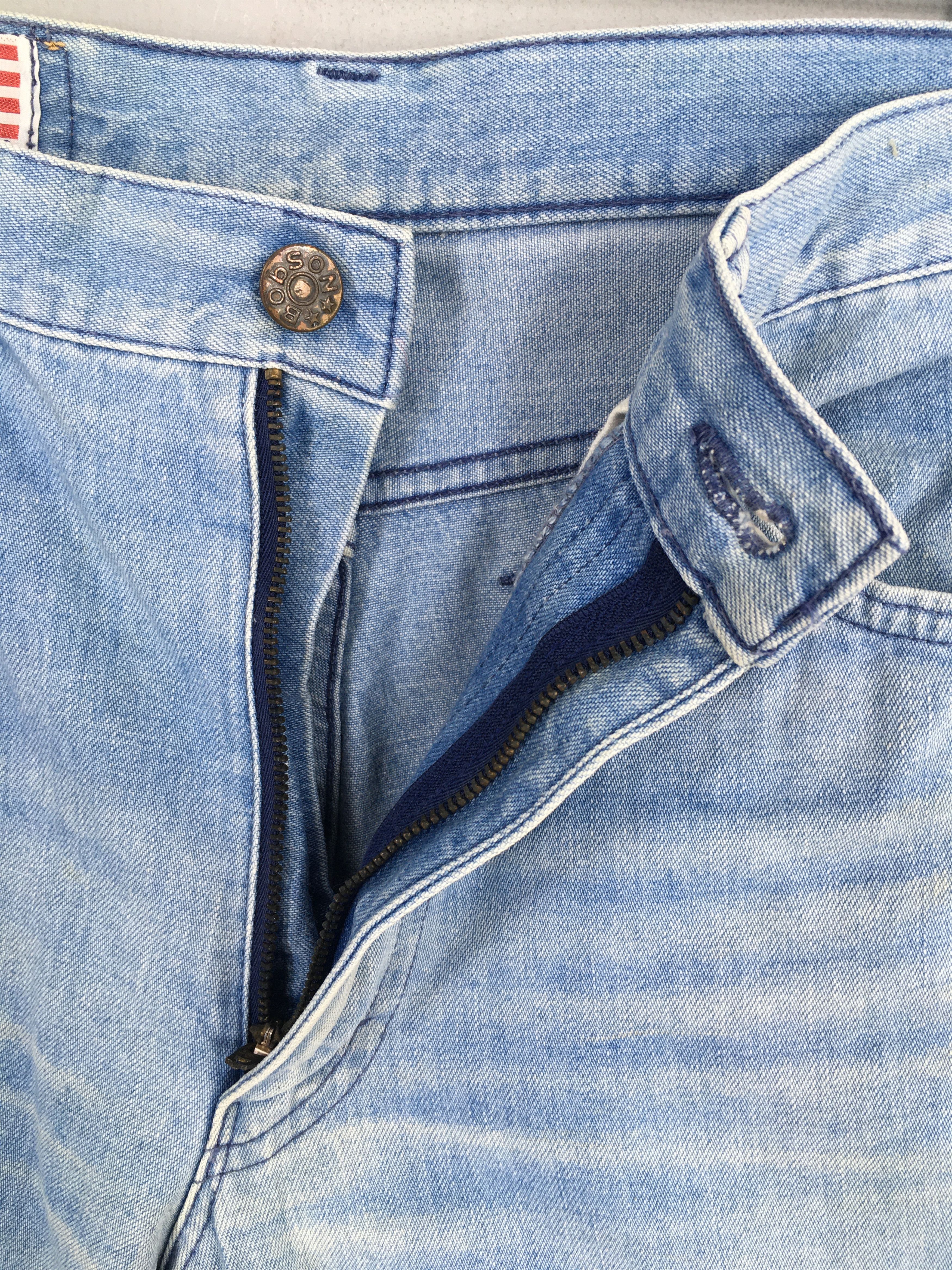 Levi's Size 27x28 Vintage 80s Bobson Bootcut Blue Flared Jeans S732 Size 27" / US 4 / IT 40 - 6 Thumbnail