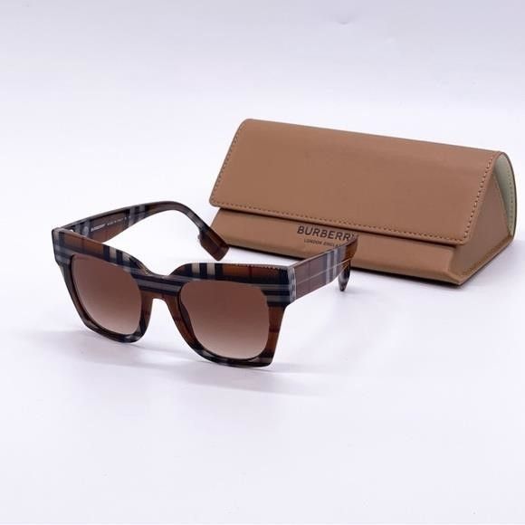 Burberry Authentic NEW BURBERRY BE4364 3967/13 WOMEN'S SUNGLASSES B Size ONE SIZE - 12 Thumbnail