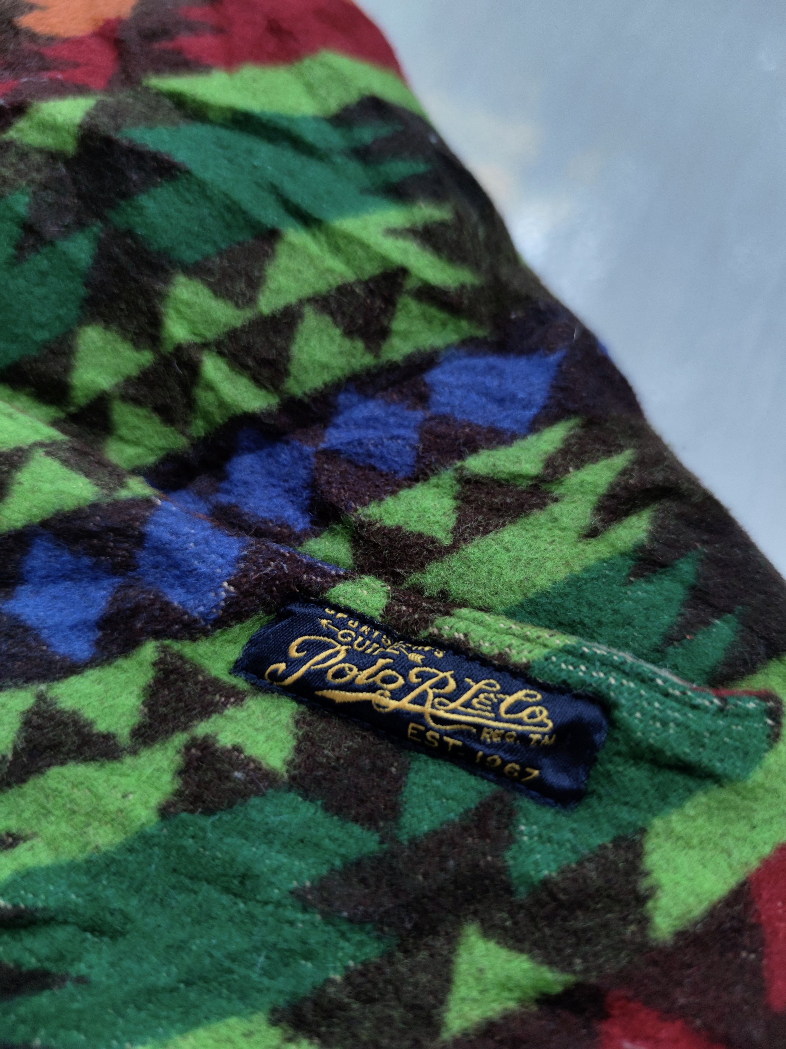 Polo Ralph Lauren Ralph lauren vest Aztec Navajo southwestern ranch wool down Size US L / EU 52-54 / 3 - 8 Thumbnail