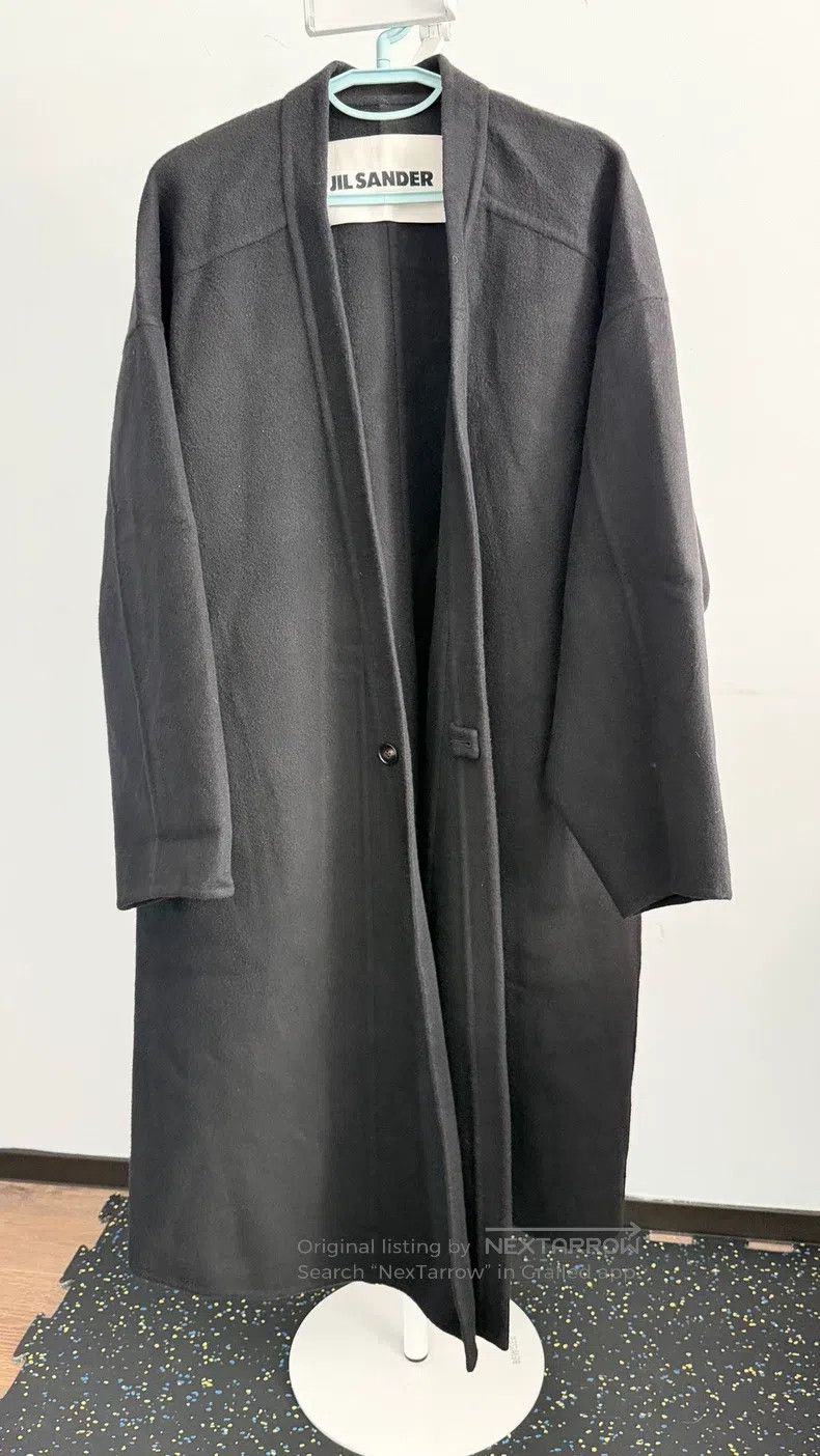 Jil Sander Jil Sander size 44 Silhouette three cashmere coat Size M / US 6-8 / IT 42-44 - 1 Thumbnail