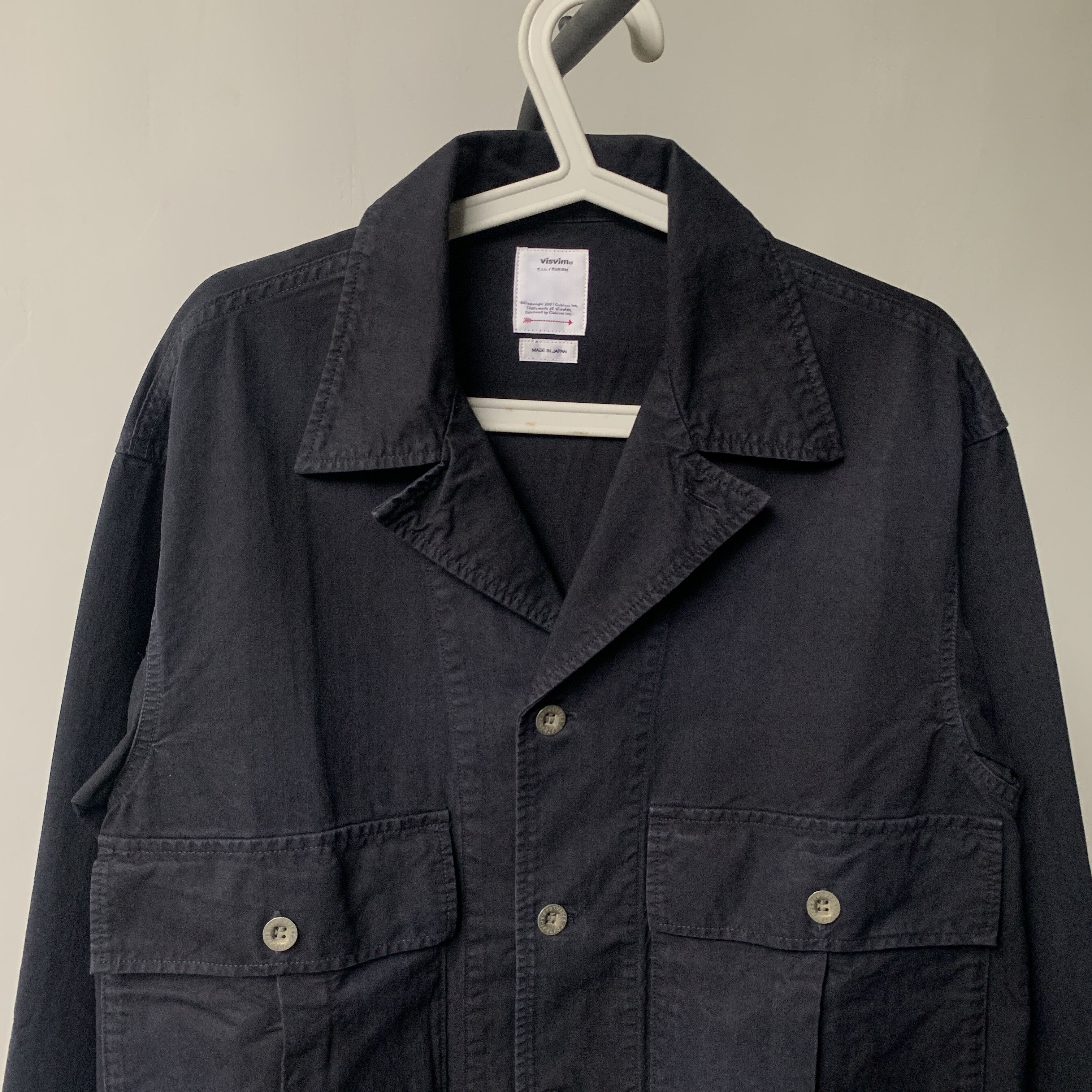 Visvim Visvim Domain Ls Dmgd Jkt Peerless Size US L / EU 52-54 / 3 - 2 Thumbnail
