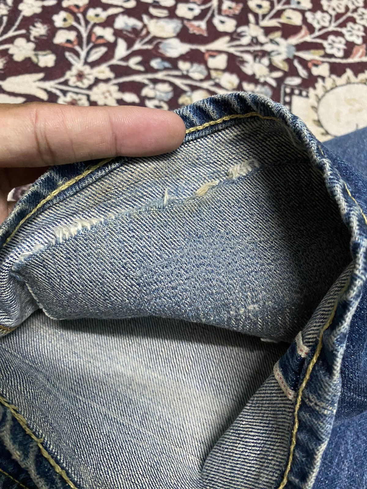 Levi's Vintage LEVIS Big E Selvedge jeans Size US 31 - 13 Thumbnail