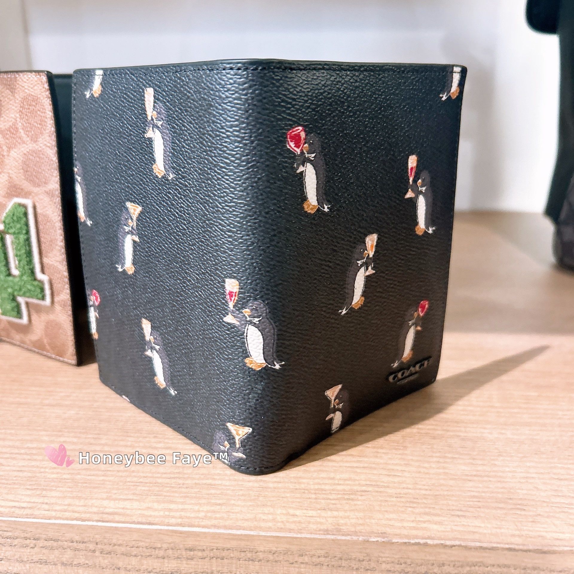 Coach Passport Card Case With Penguin Print CCP94 Size ONE SIZE - 2 Thumbnail