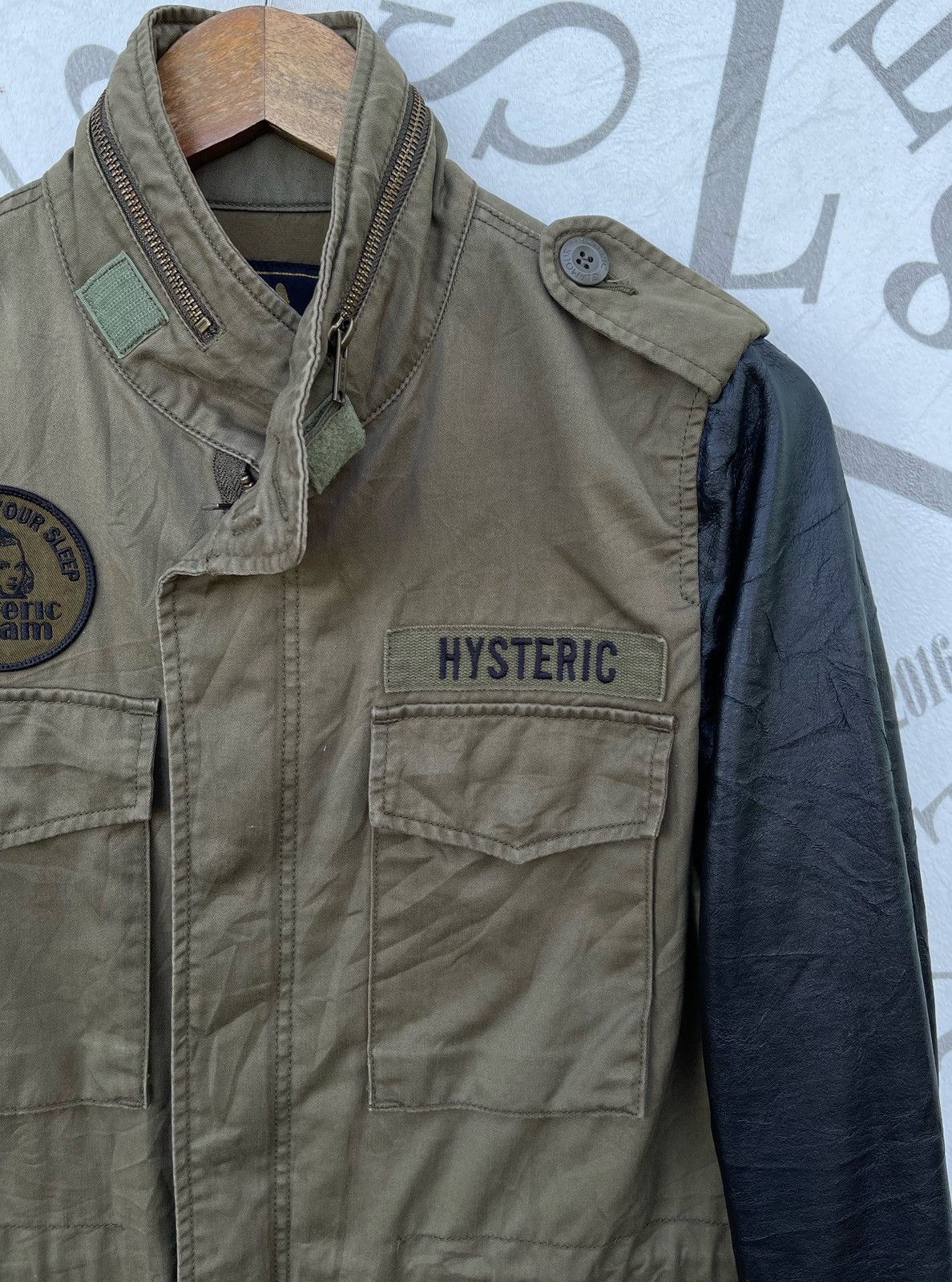 Hysteric Glamour 🔥 Hysteric Glamour "Talking In Your Sleep" Military Jacket Size US S / EU 44-46 / 1 - 8 Thumbnail