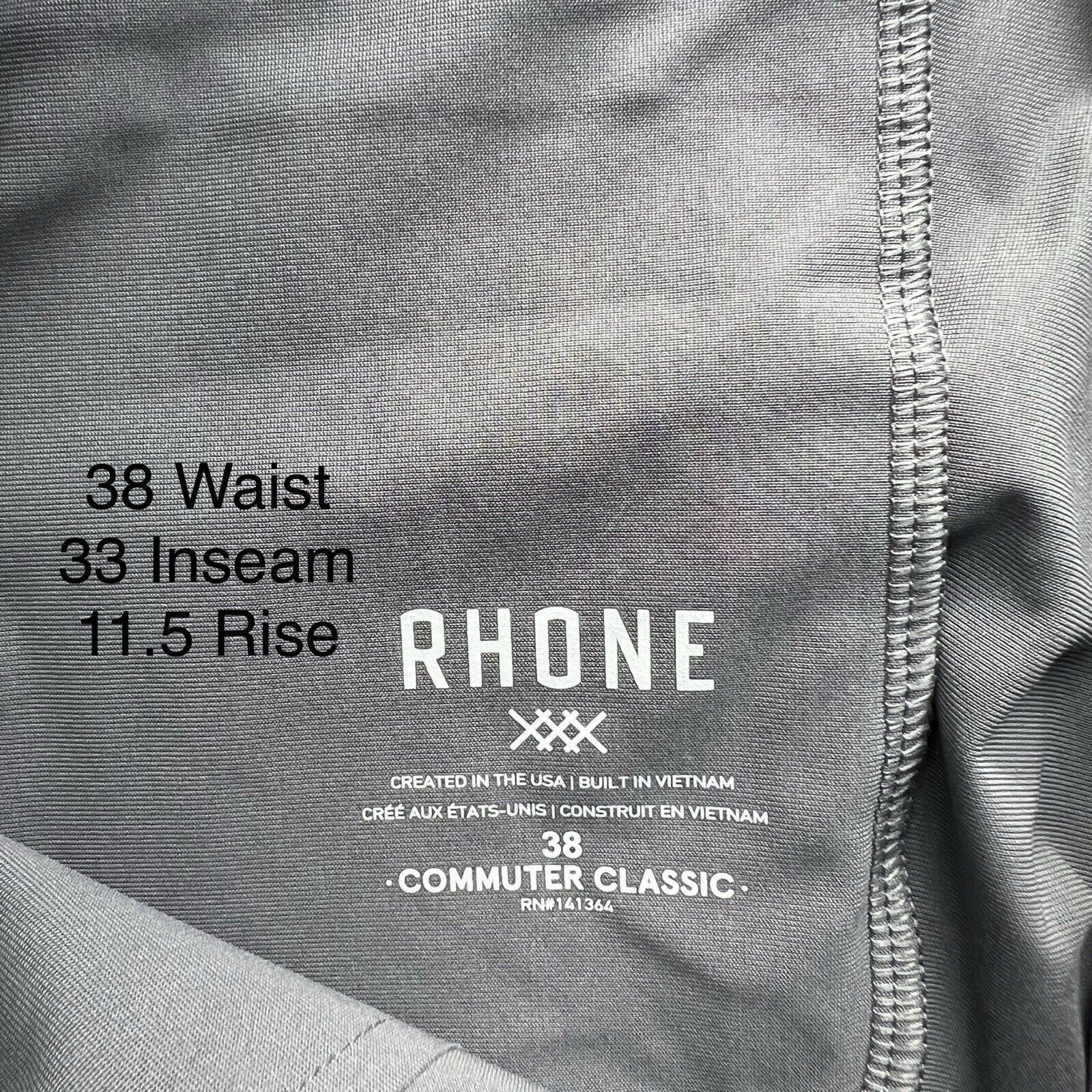 Rhone Rhone Commuter Pants 38 Gray Athleisure Commission Casual Size US 38 / EU 54 - 6 Thumbnail