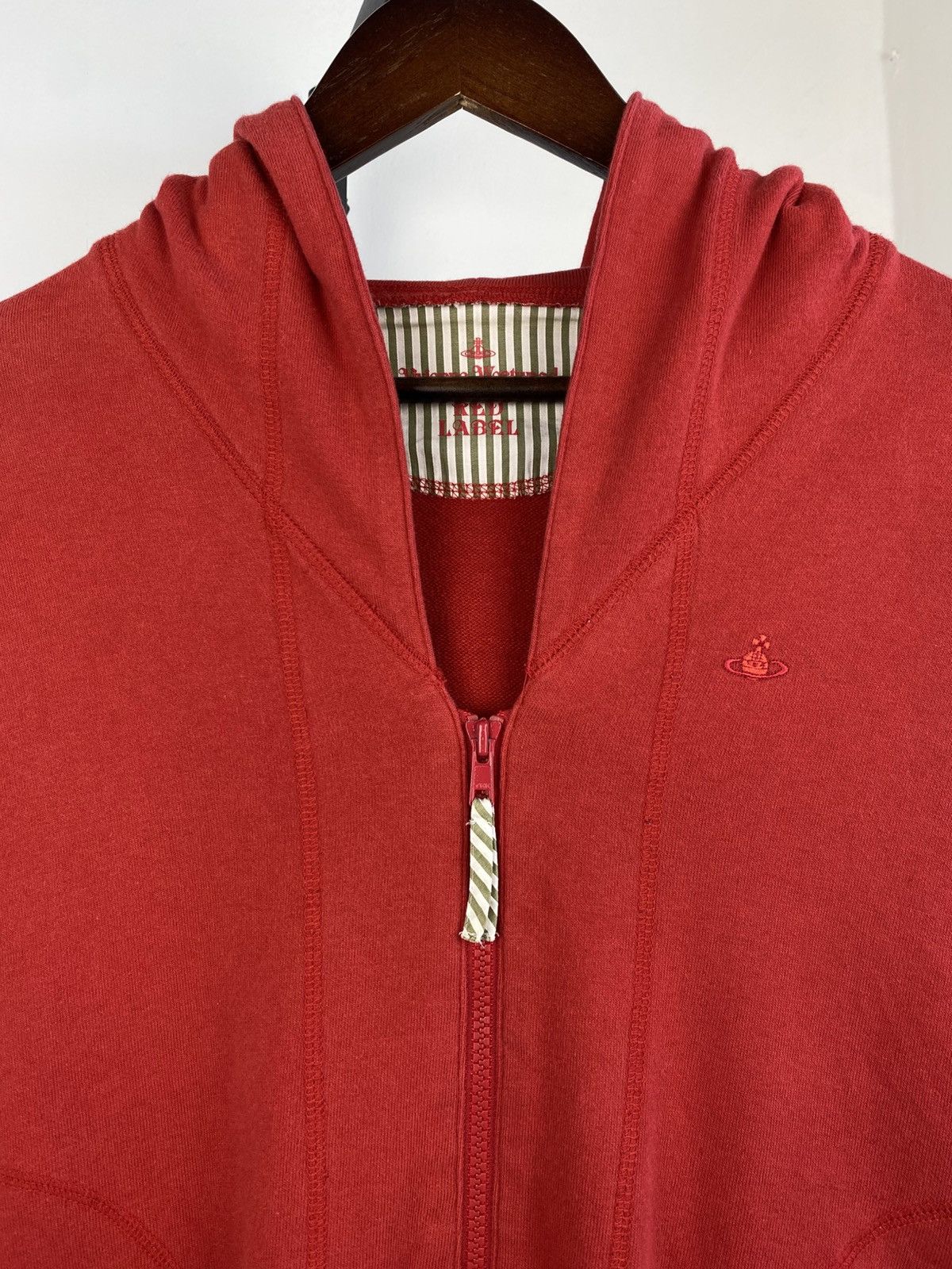 Vivienne Westwood Y2K 2000's Vivienne Westwood Angled Sleeves Cropped Hoodie Size S / US 4 / IT 40 - 6 Thumbnail