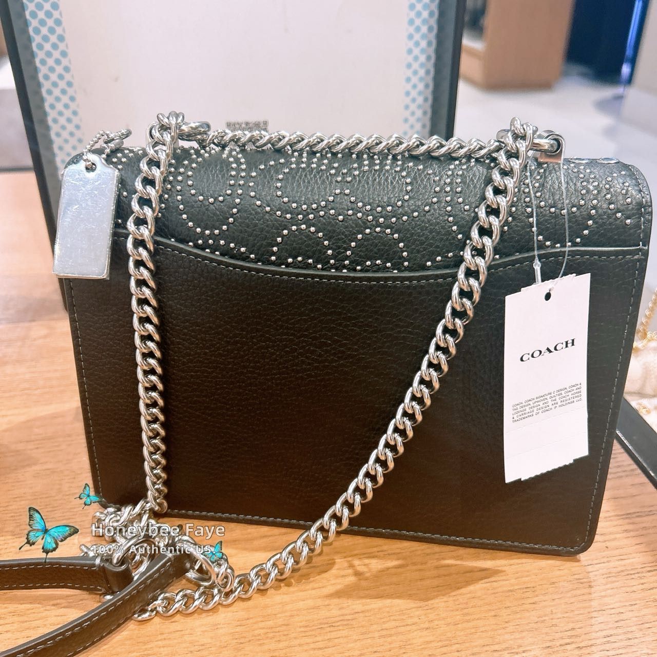 Coach NWT Coach Klare Crossbody Bag With Signature Rivets CX260 Size ONE SIZE - 4 Thumbnail