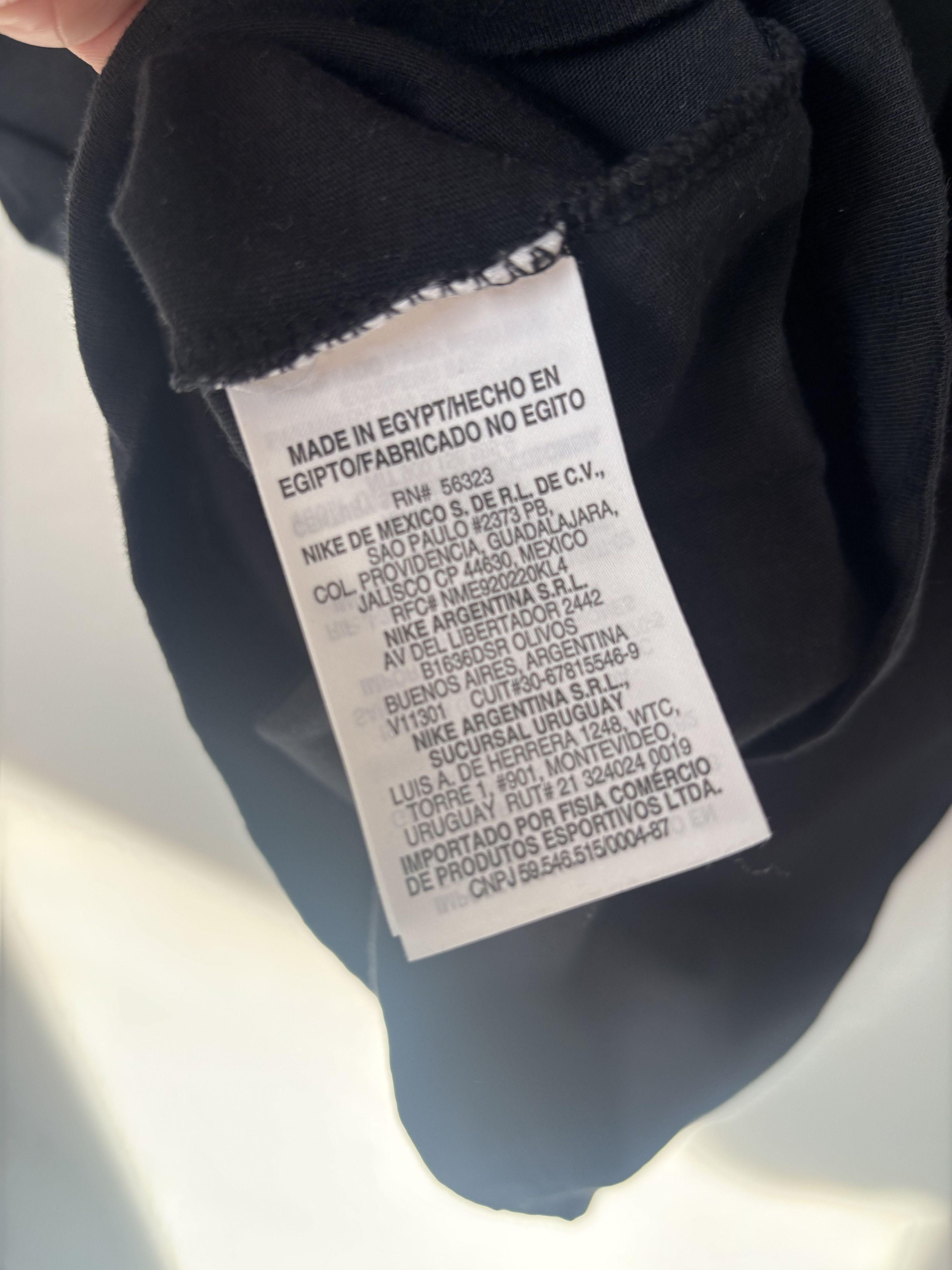 Nike The Nike Tee Black Medium M Size US M / EU 48-50 / 2 - 5 Thumbnail