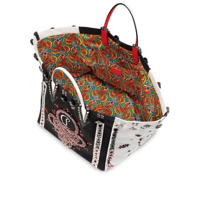 Christian Louboutin oc11z0126 Size: OS/Breizcaba Large Bag in Black/White Size ONE SIZE - 4 Thumbnail